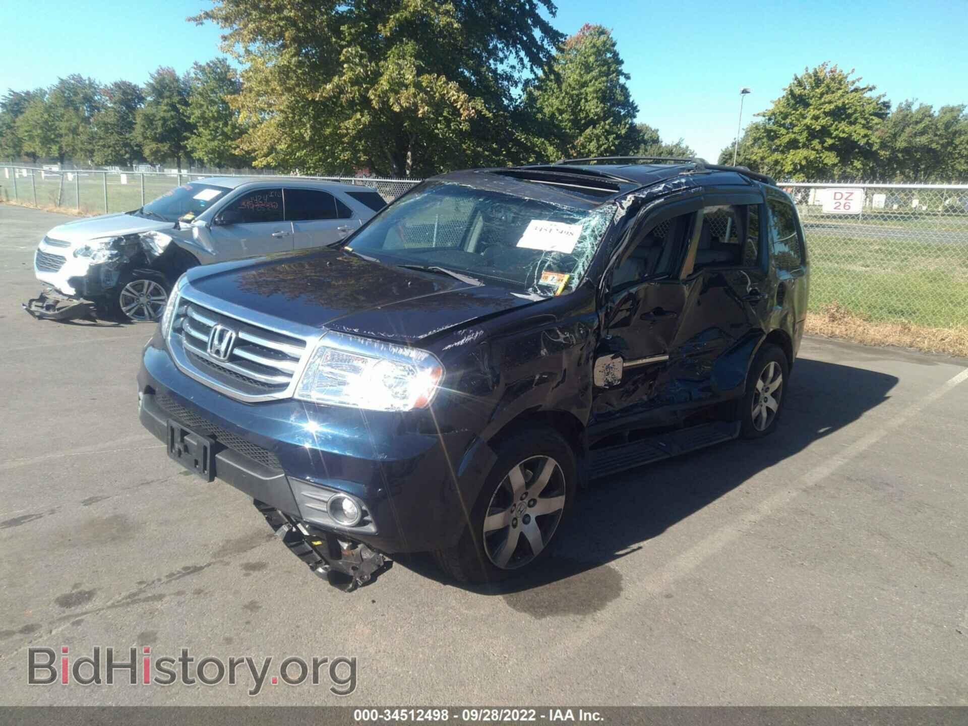 2012 HONDA PILOT - VIN: 5FNYF4H92CB048486 - Фото 2