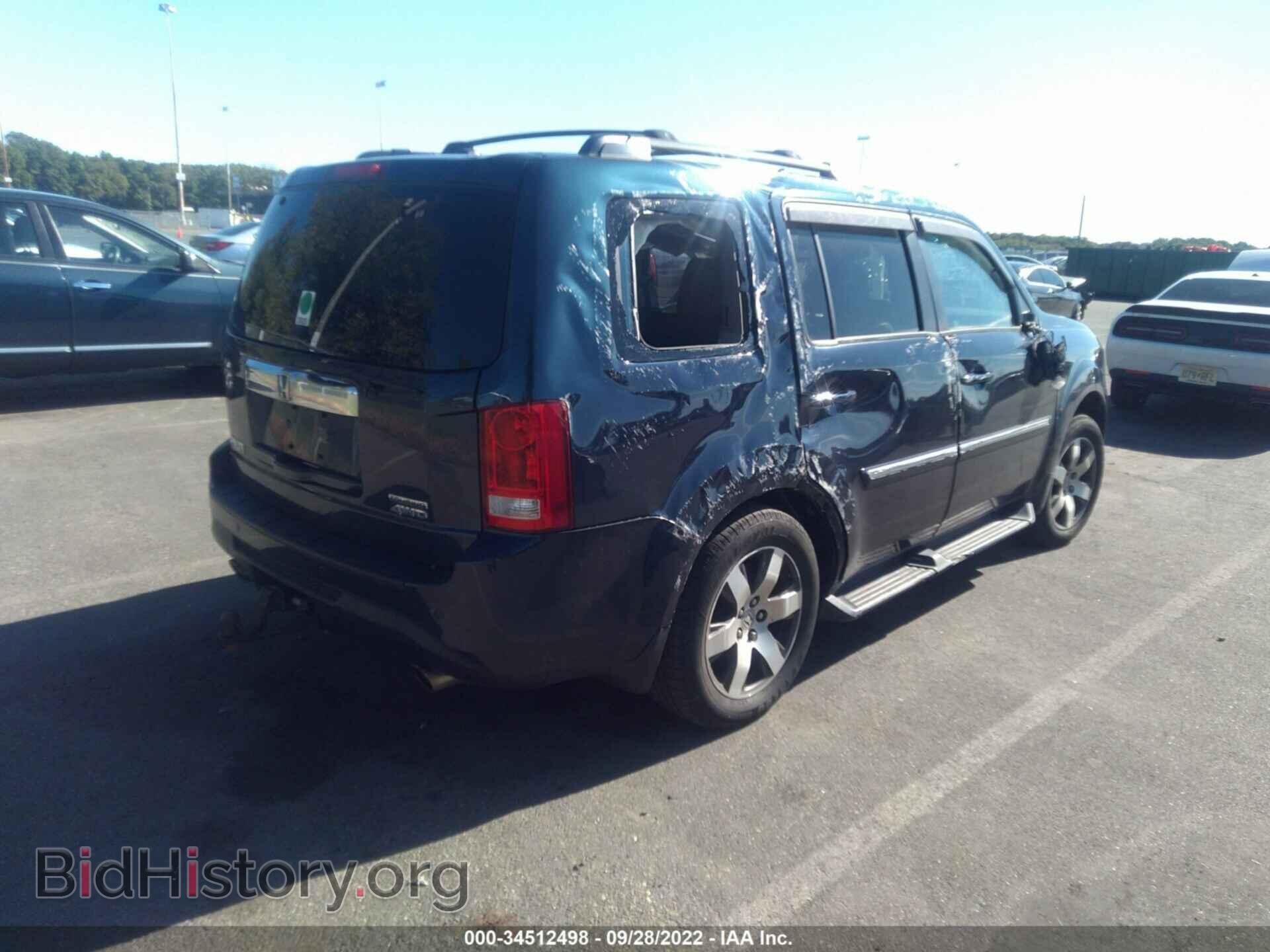 2012 HONDA PILOT - VIN: 5FNYF4H92CB048486 - Фото 4