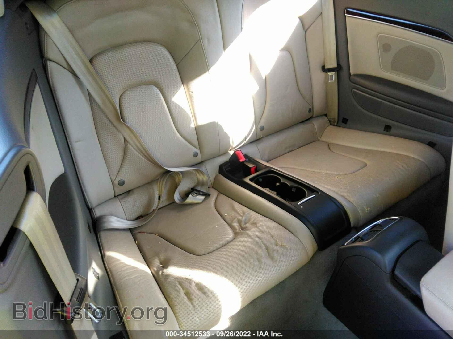 2012 AUDI A5 - VIN: WAULFAFH3CN001243 - Фото 8