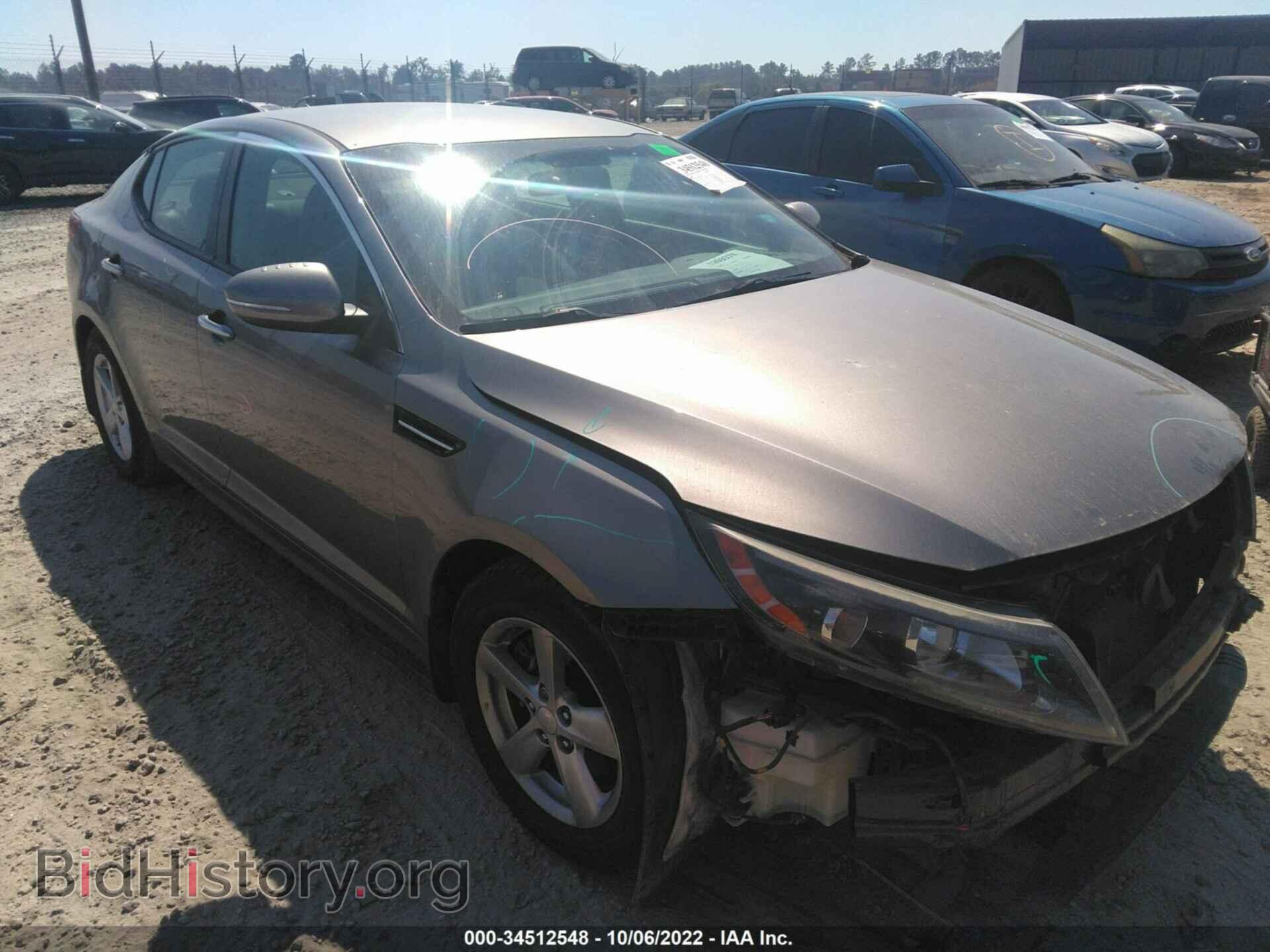 Фотография 5XXGM4A77FG482995 - KIA OPTIMA 2015
