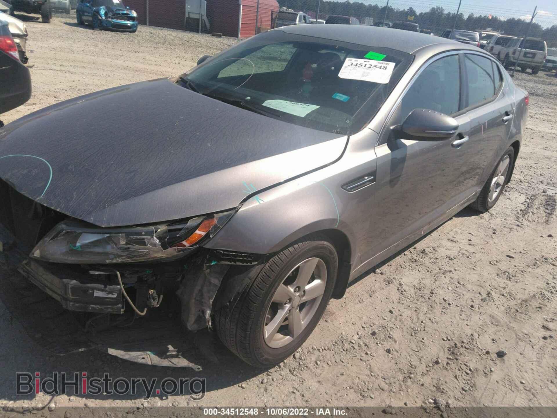 2015 KIA OPTIMA - VIN: 5XXGM4A77FG482995 - Фото 2