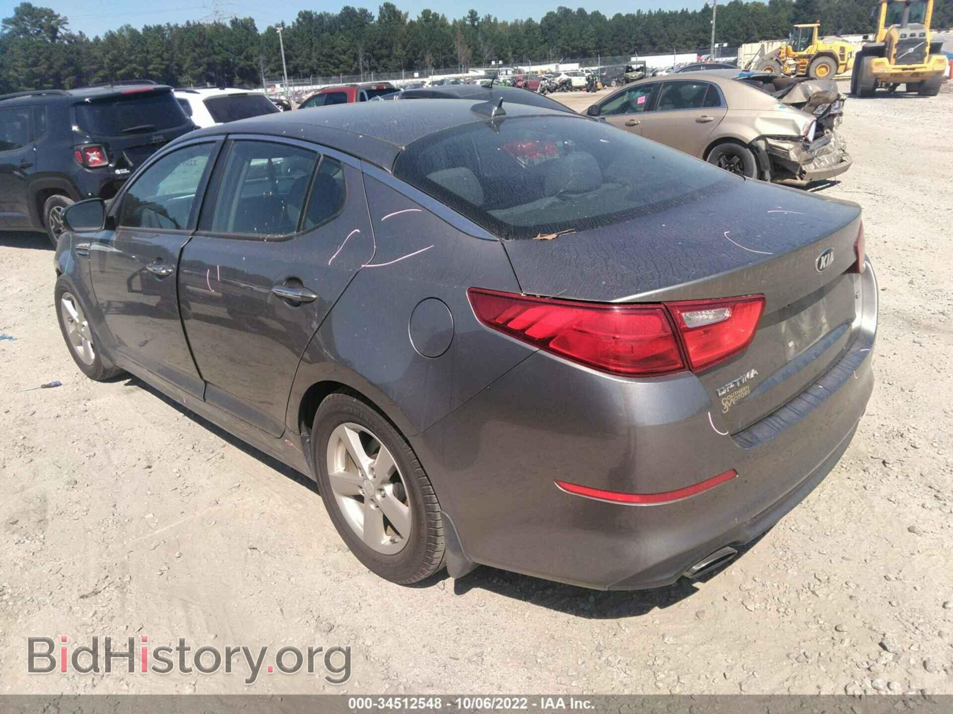2015 KIA OPTIMA - VIN: 5XXGM4A77FG482995 - Фото 3