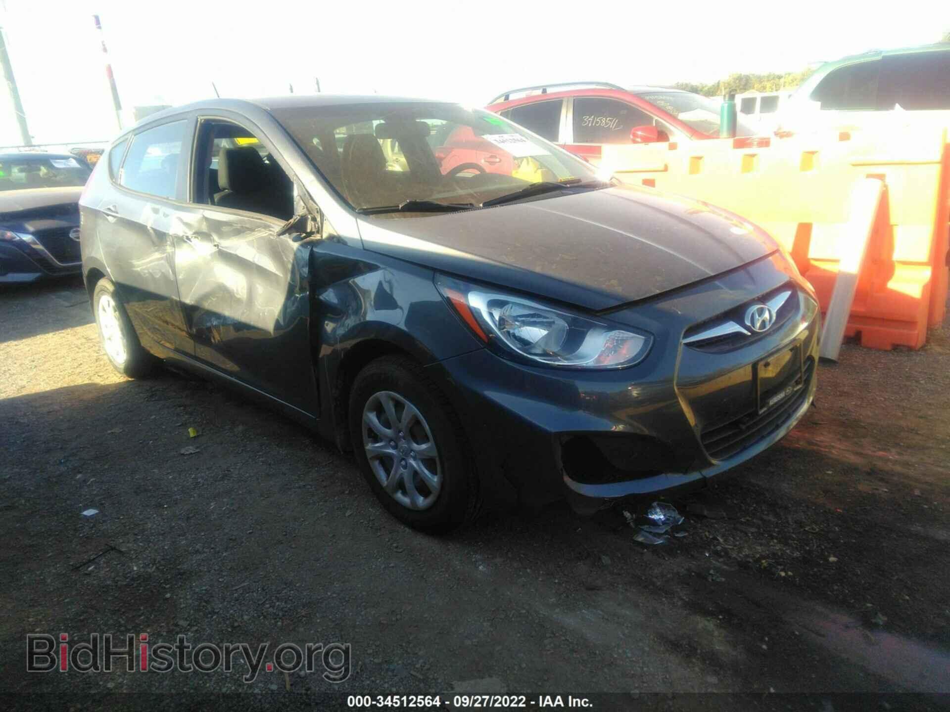 Photo KMHCT5AE1DU088286 - HYUNDAI ACCENT 2013