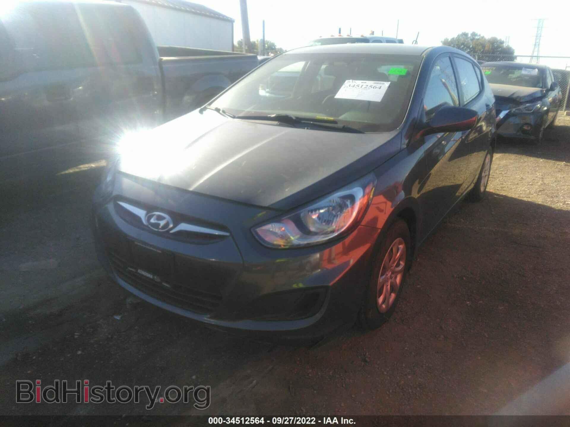 2013 HYUNDAI ACCENT - VIN: KMHCT5AE1DU088286 - Фото 2