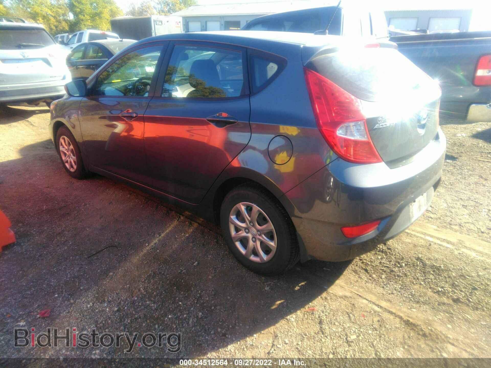 2013 HYUNDAI ACCENT - VIN: KMHCT5AE1DU088286 - Фото 3