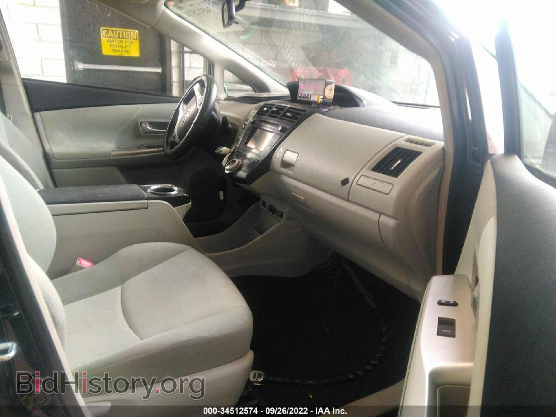 2012 TOYOTA PRIUS V - VIN: JTDZN3EU4C3016856 - Фото 5