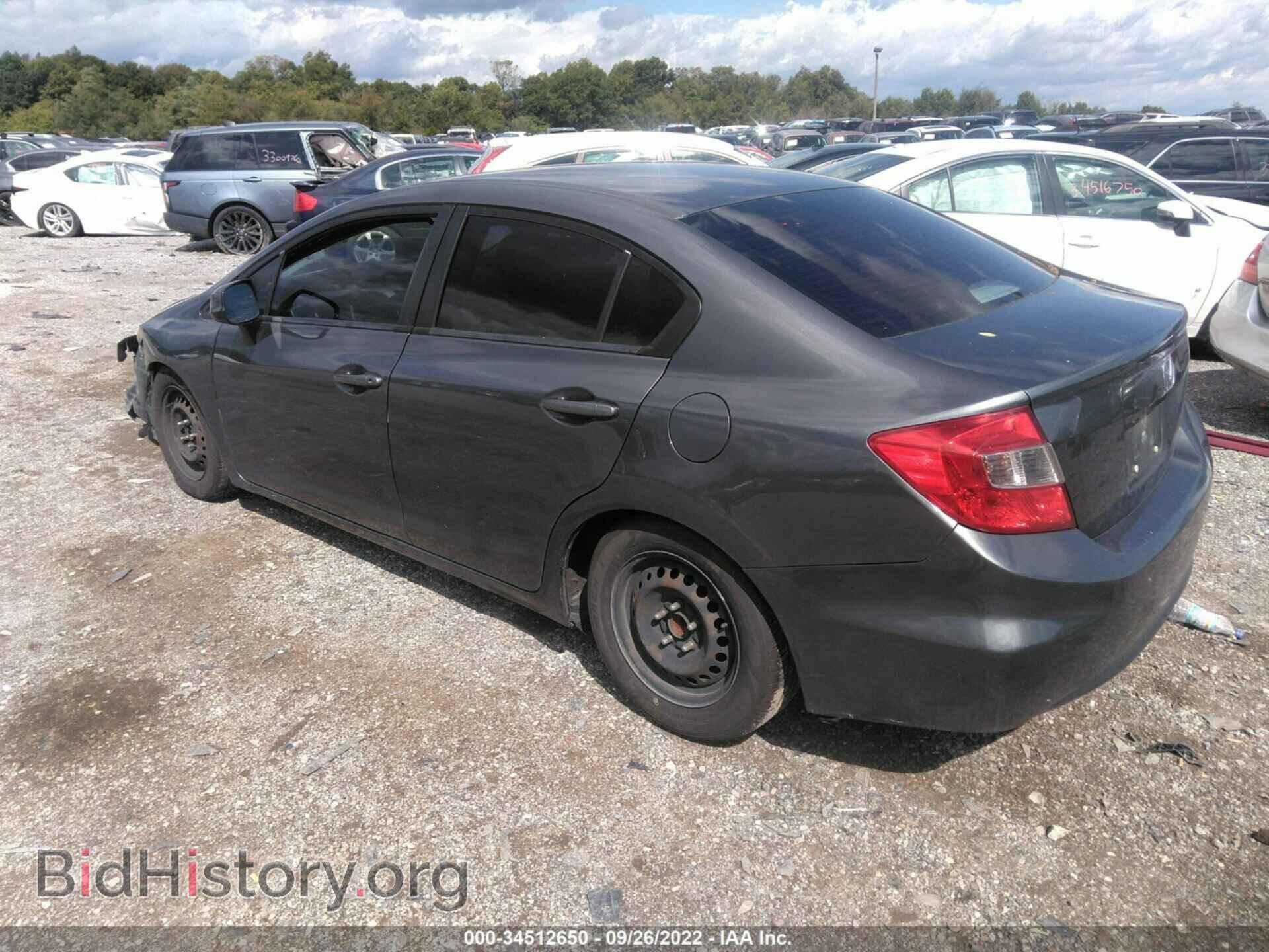 2012 HONDA CIVIC SDN - VIN: 19XFB2F5XCE389177 - Фото 3
