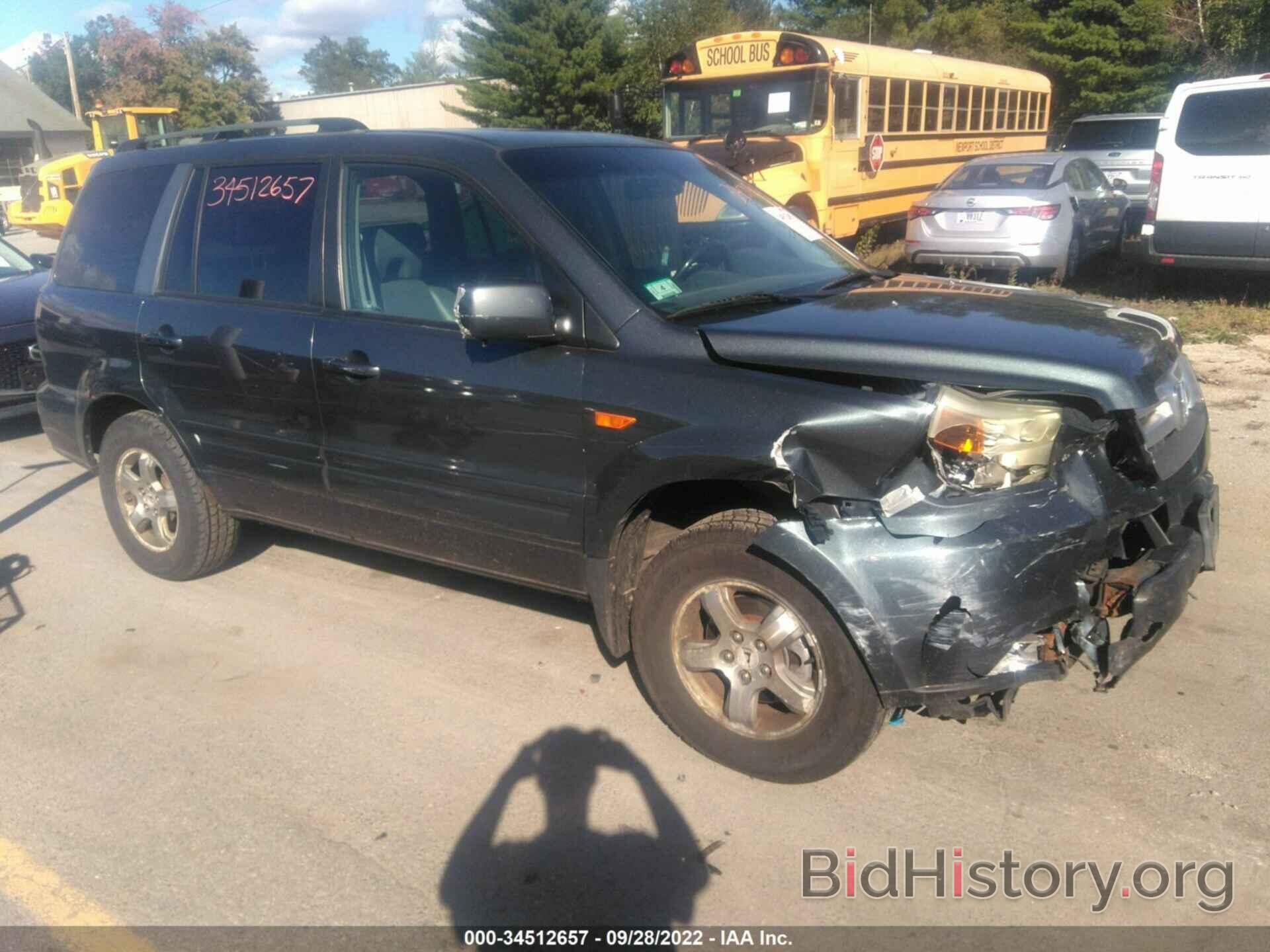 Photo 2HKYF18516H517410 - HONDA PILOT 2006