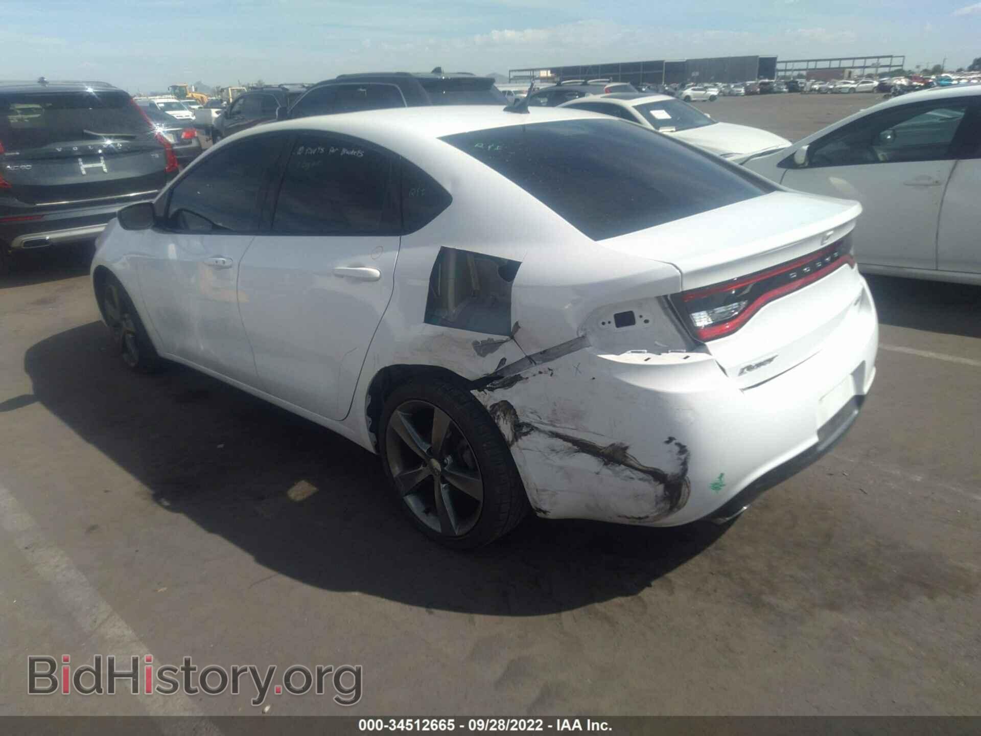 2015 DODGE DART - VIN: 1C3CDFEB6FD253165 - Фото 3