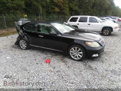 2007 Lexus LS 460 460, black — VIN JTHBL46F375035341, IAAI