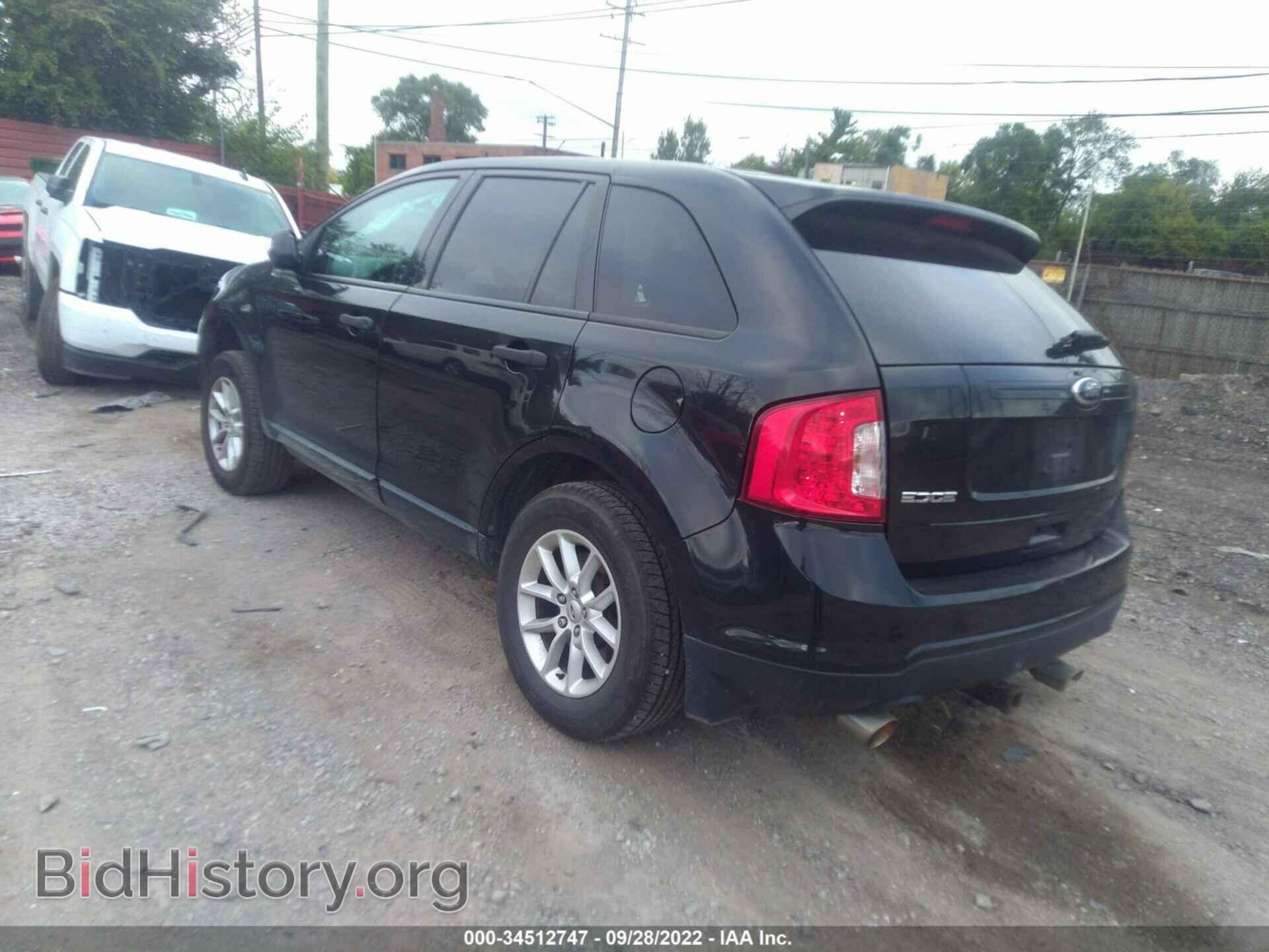 2013 FORD EDGE - VIN: 2FMDK3GC8DBB51911 - Фото 3