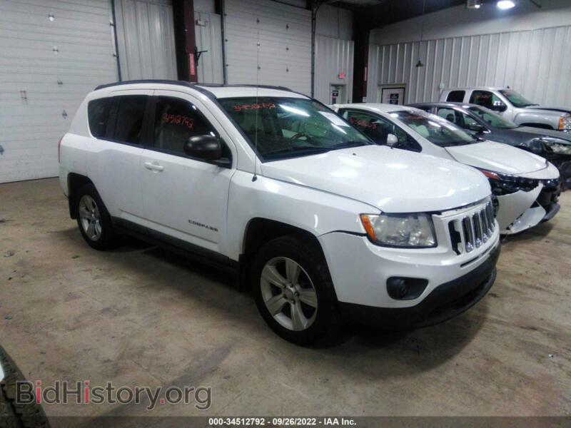 2011 Jeep COMPASS Latitude (VIN 1J4NF1FB9BD266612) — photo 1 of 11, IAAI, damage: front end