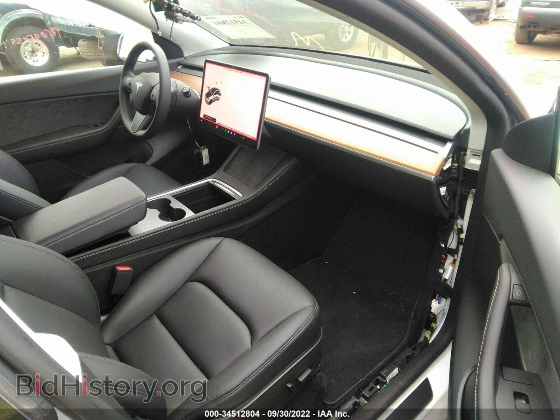 2022 TESLA MODEL Y - VIN: 7SAYGDEF6NF454560 - Фото 5