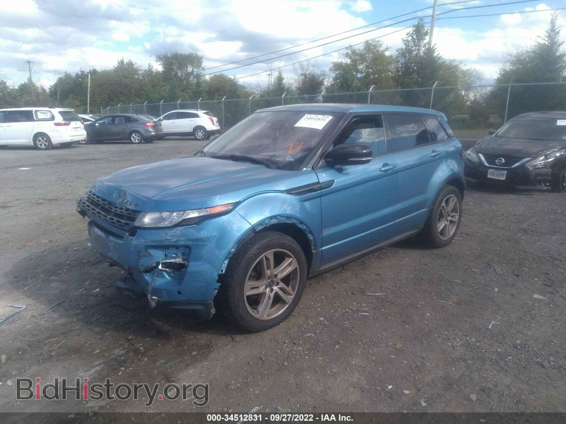 2012 LAND ROVER RANGE ROVER EVOQUE - VIN: SALVT2BG5CH664991 - Фото 2
