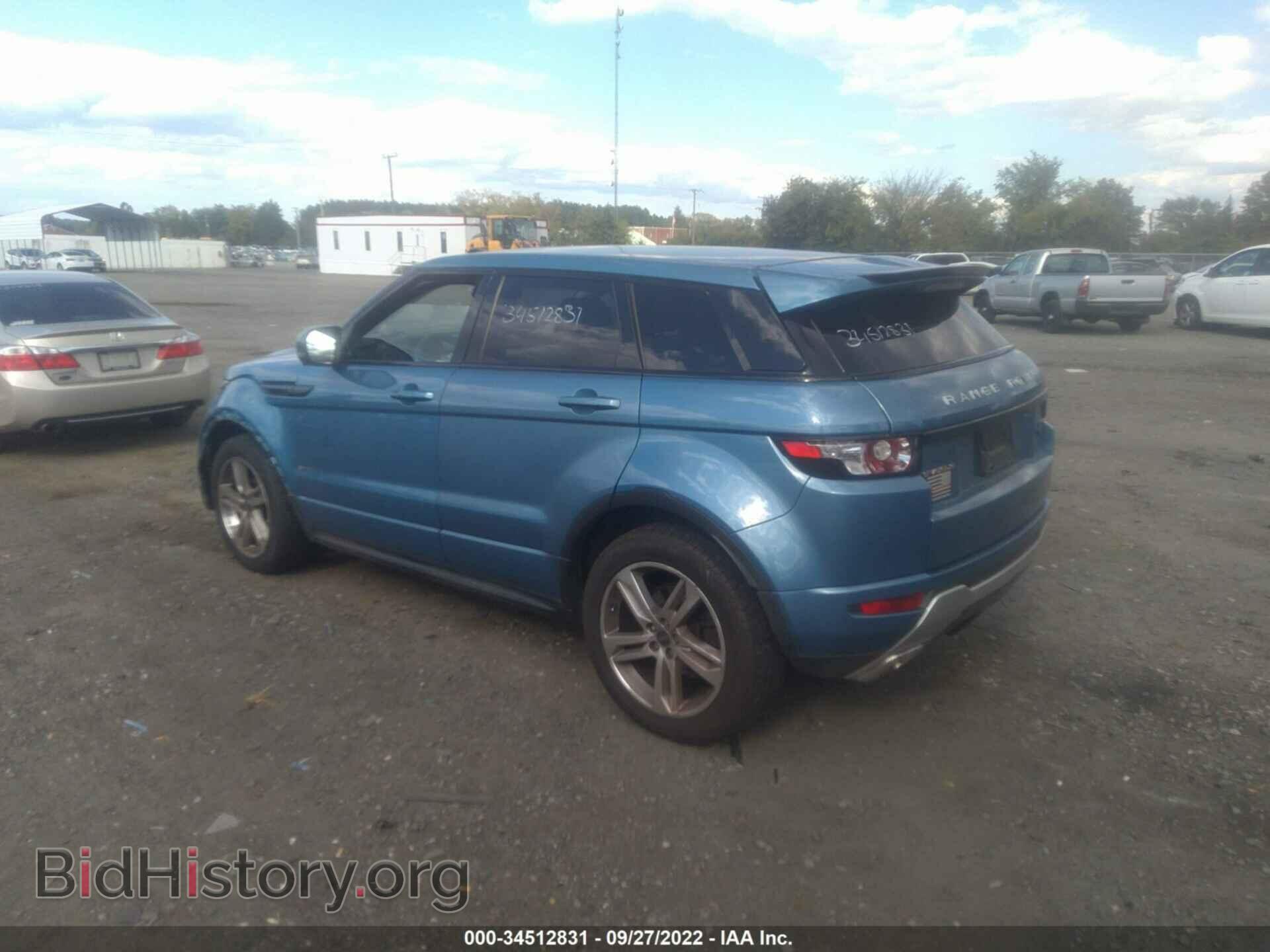 2012 LAND ROVER RANGE ROVER EVOQUE - VIN: SALVT2BG5CH664991 - Фото 3