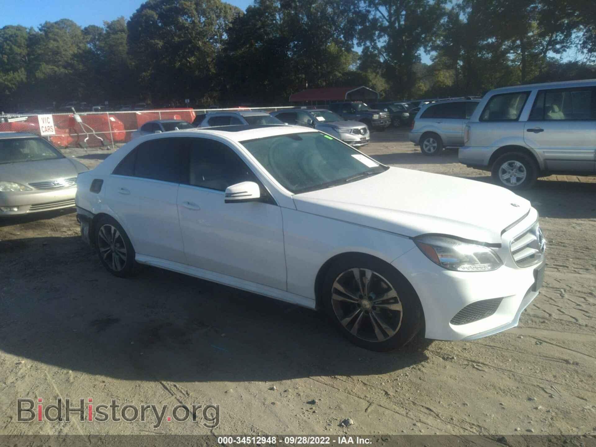 Photo WDDHF5KB3EB024520 - MERCEDES-BENZ E-CLASS 2014