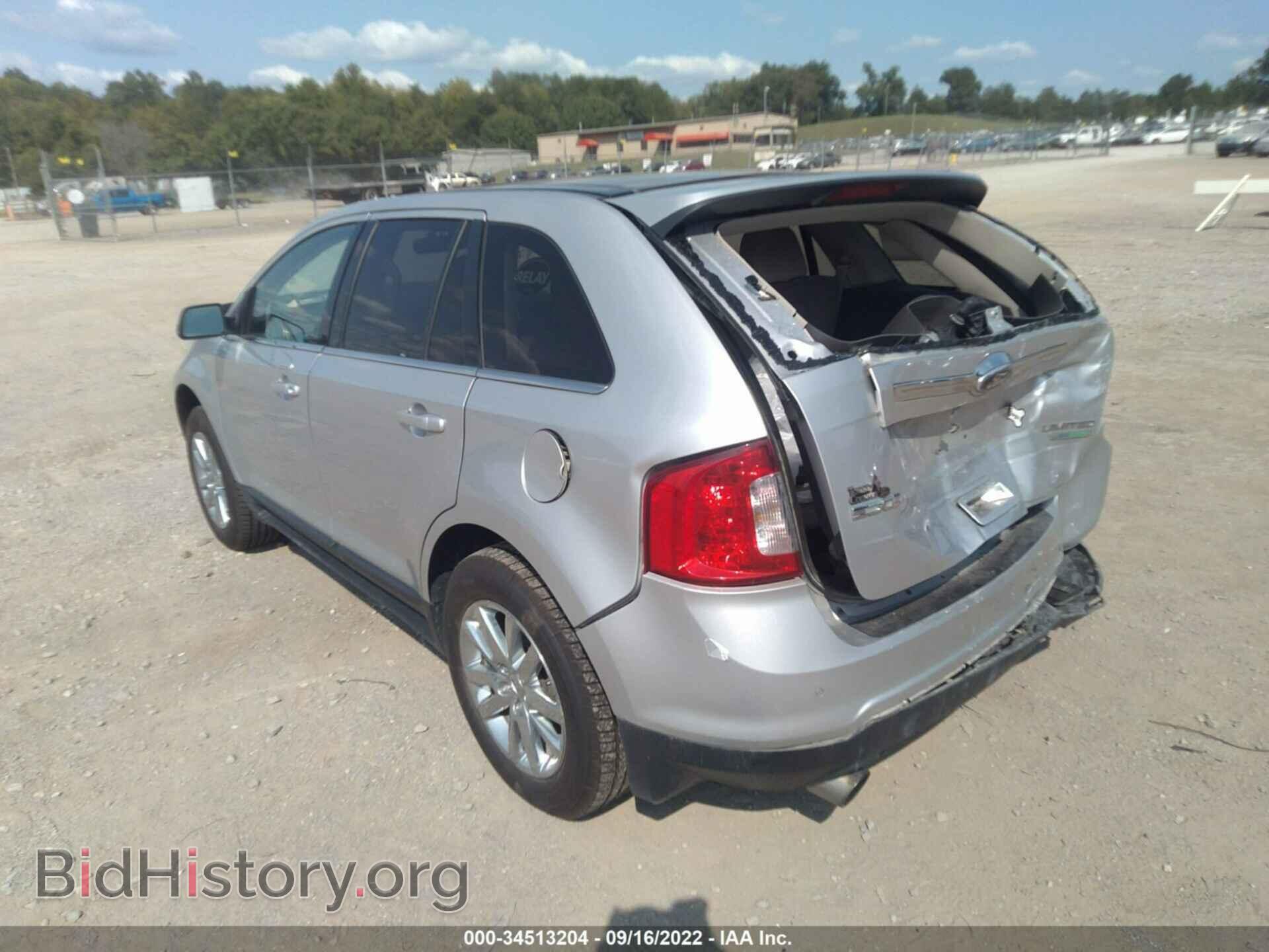 2014 FORD EDGE - VIN: 2FMDK3K92EBA89225 - Фото 3