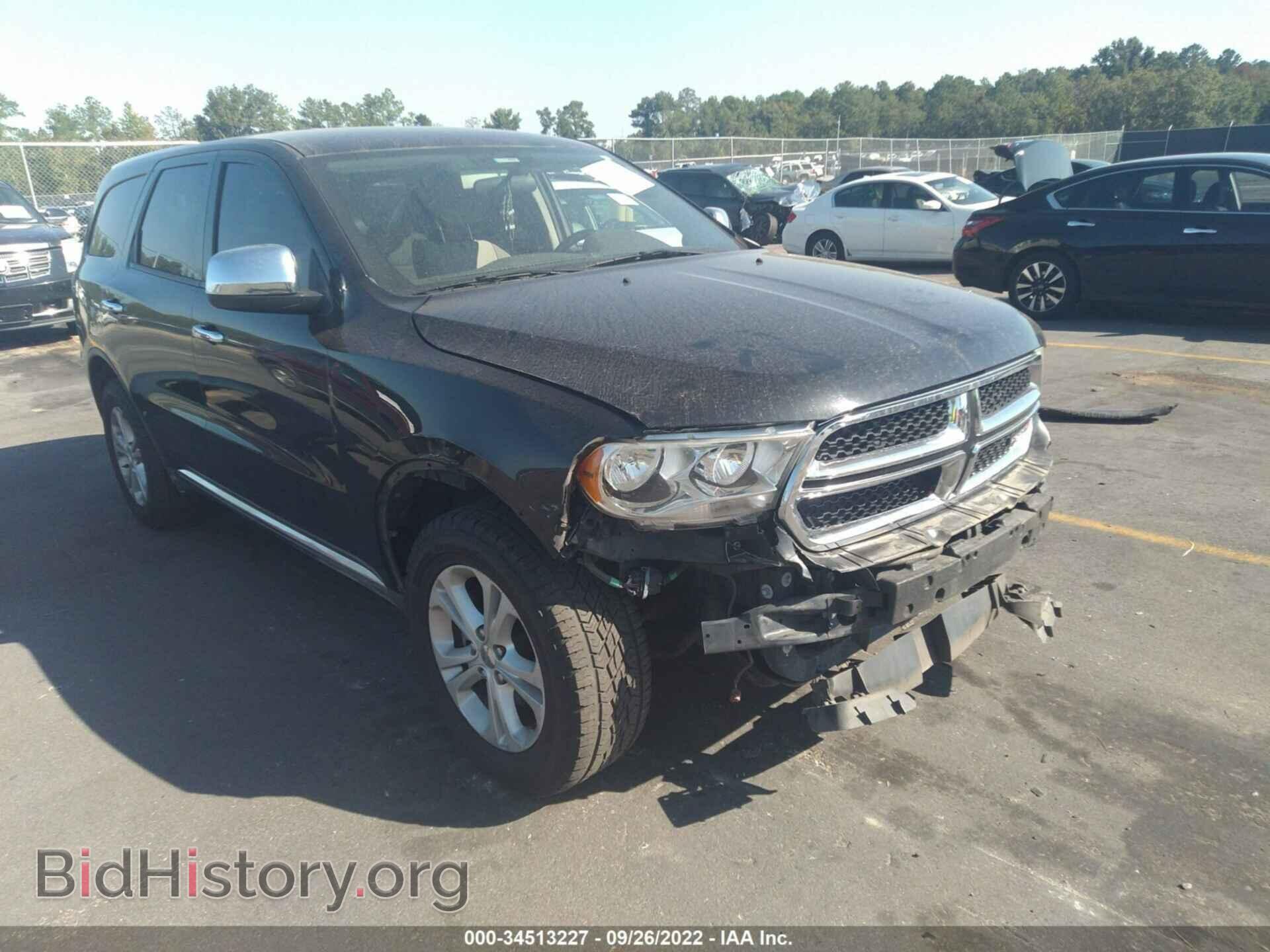 Photo 1C4RDHAG8DC500272 - DODGE DURANGO 2013