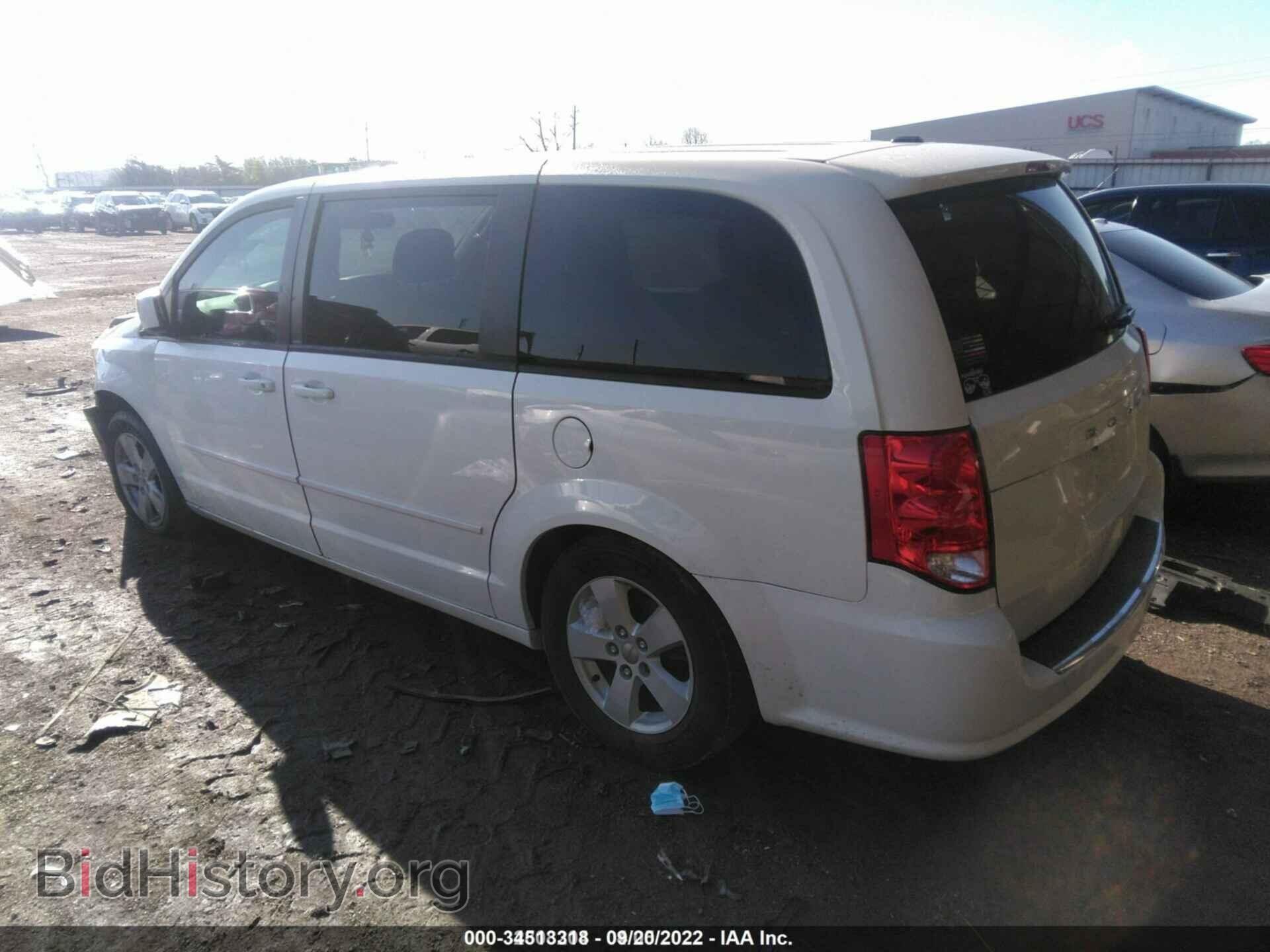 2013 DODGE GRAND CARAVAN - VIN: 2C4RDGBG4DR762600 - Фото 3