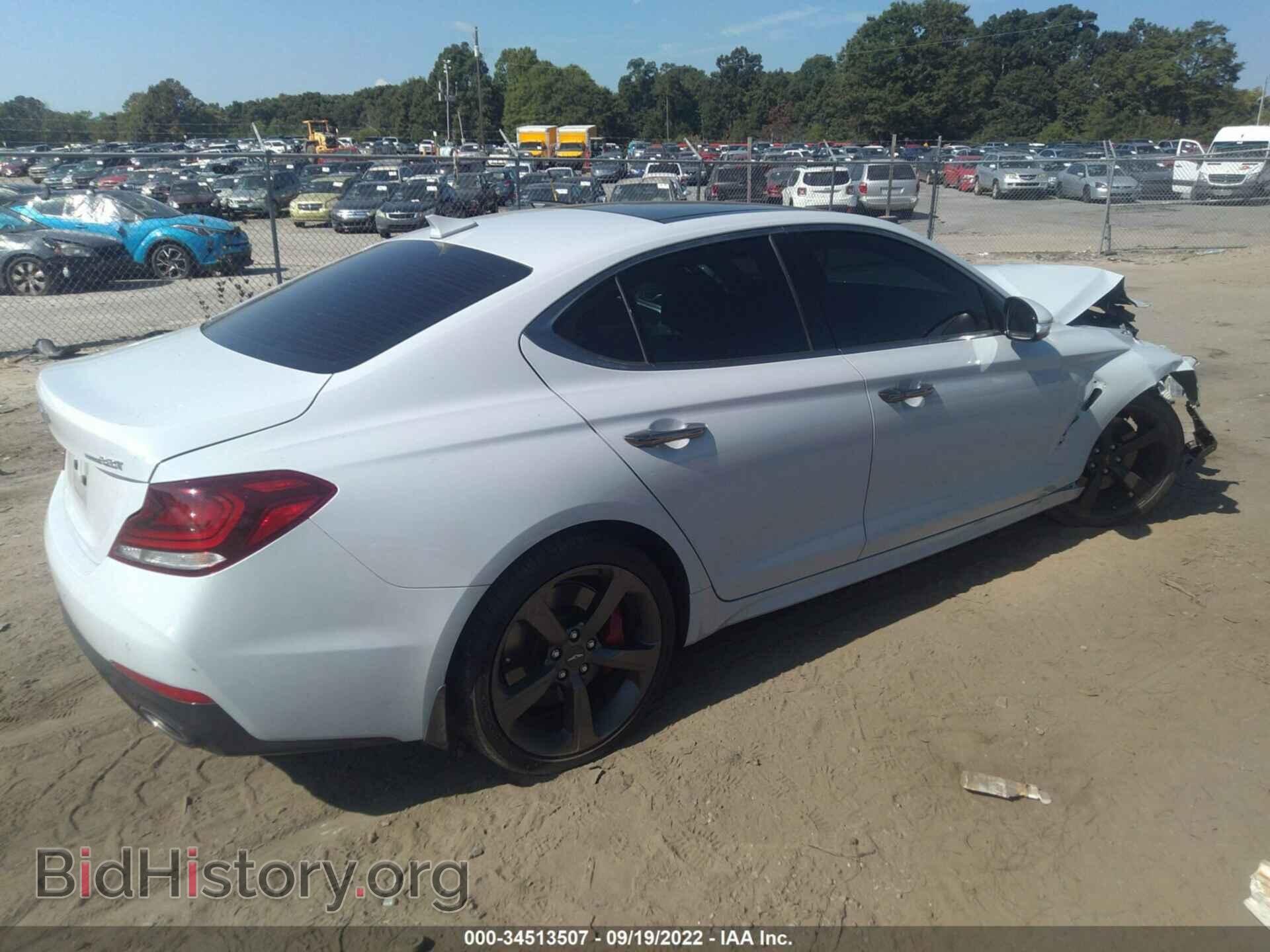 2020 GENESIS G70 - VIN: KMTG34LE6LU058021 - Фото 4