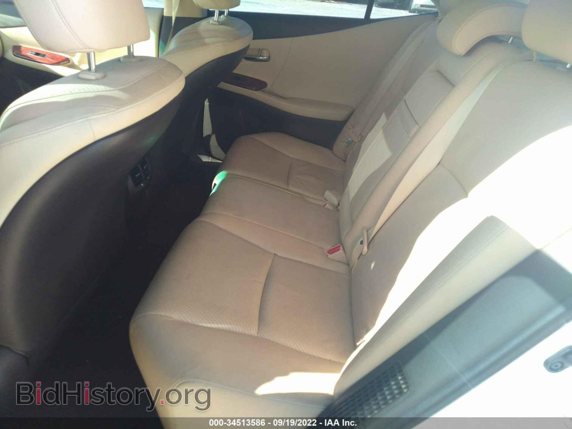 2010 LEXUS HS 250H - VIN: JTHBB1BA4A2007228 - Photo 8