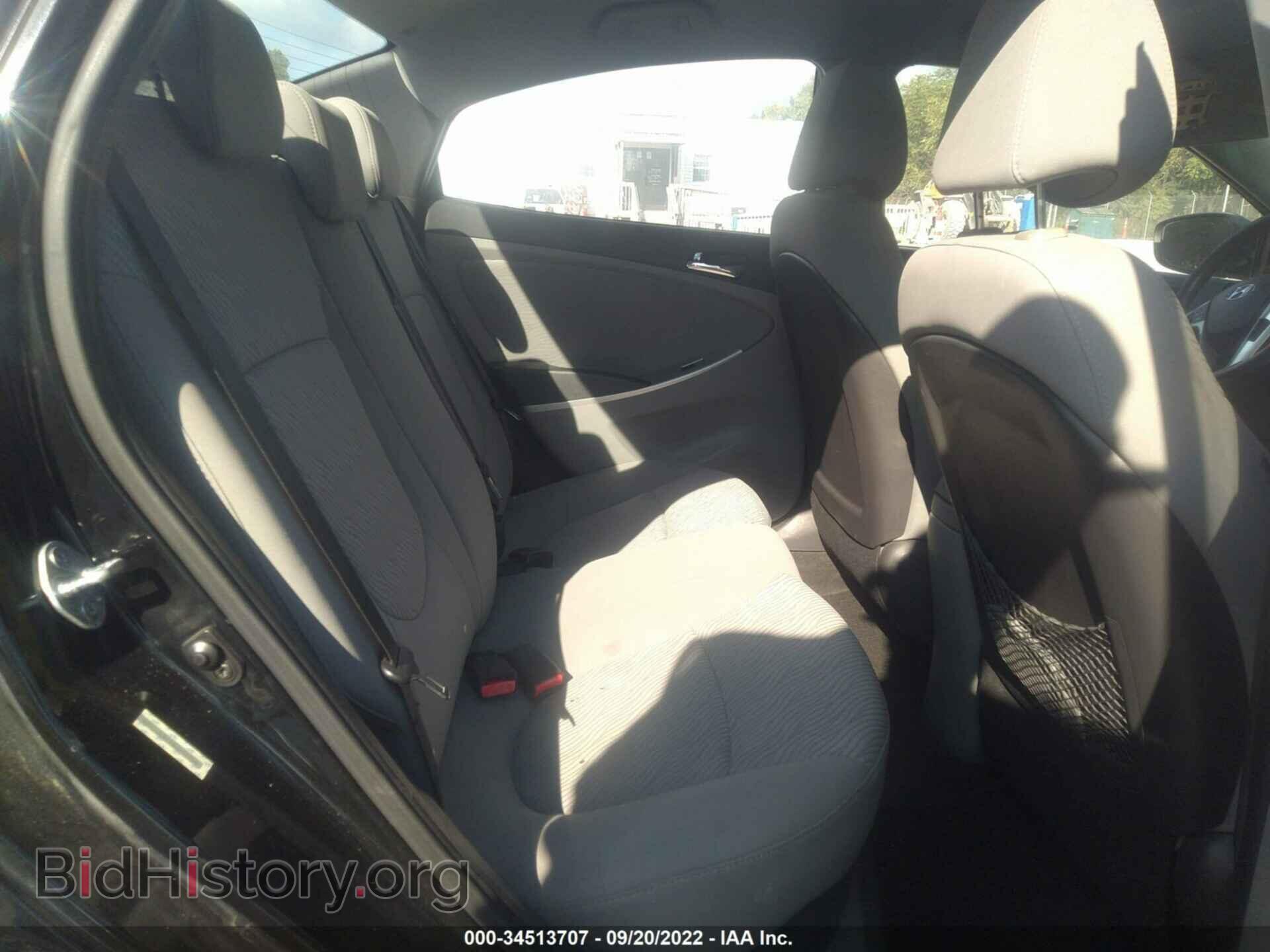 2013 HYUNDAI ACCENT - VIN: KMHCU4AE2DU404706 - Фото 8