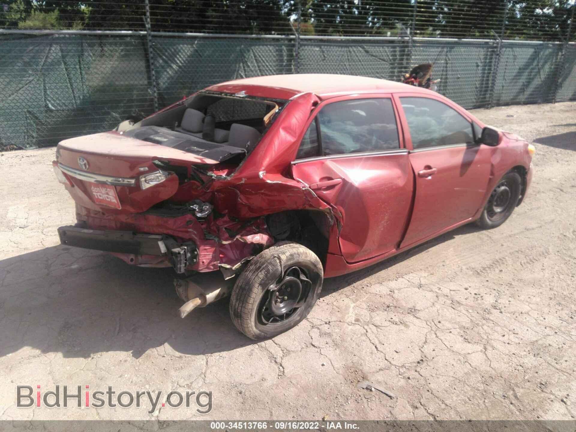2012 TOYOTA COROLLA - VIN: 5YFBU4EE0CP068463 - Фото 4