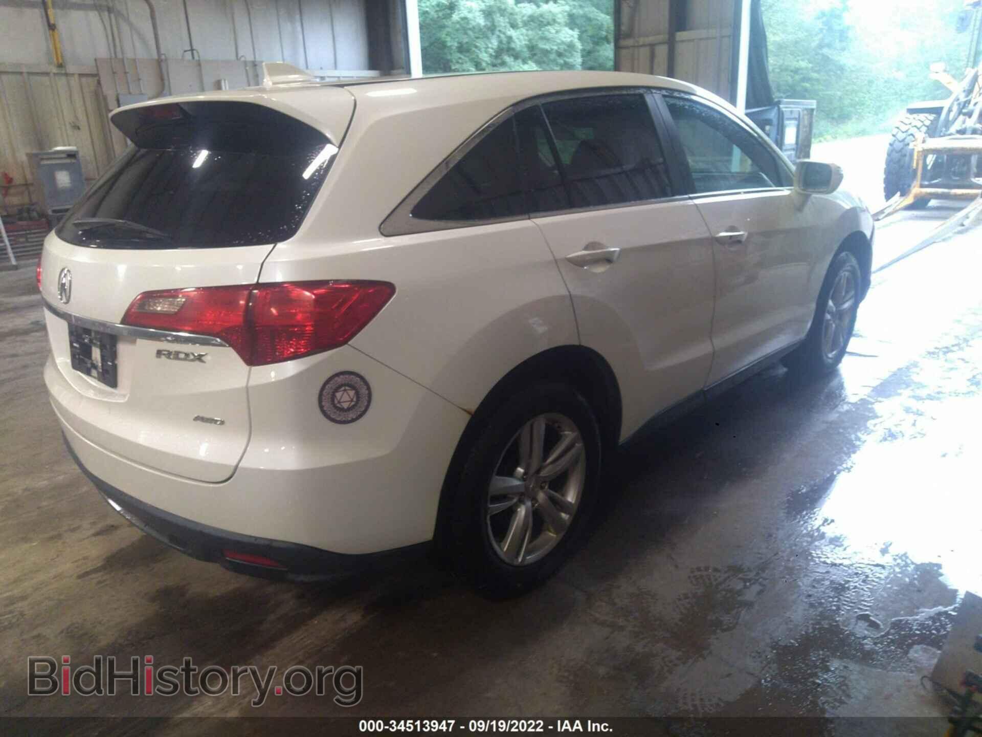 2013 ACURA RDX - VIN: 5J8TB4H55DL001777 - Фото 4