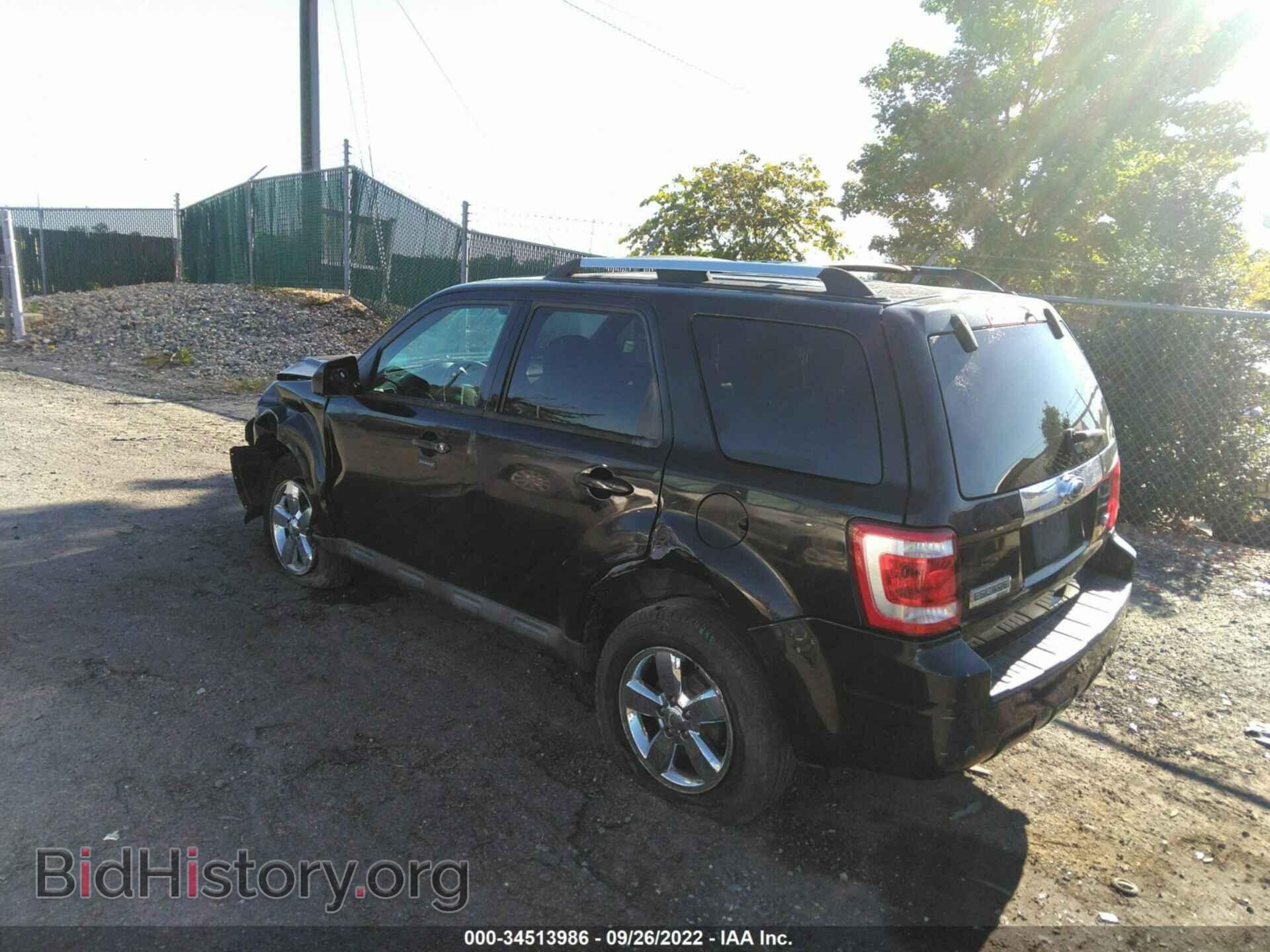 2011 FORD ESCAPE - VIN: 1FMCU9EG4BKA41407 - Фото 3