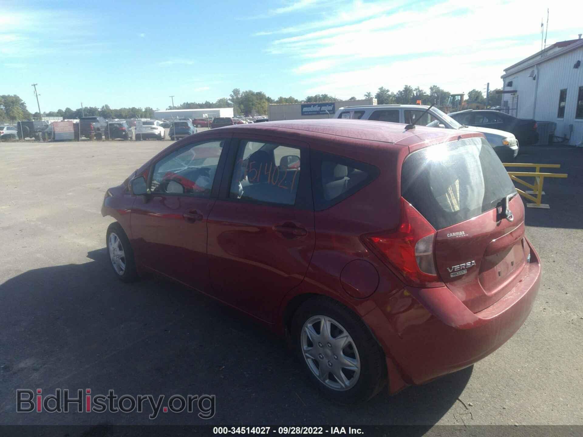 2014 NISSAN VERSA NOTE - VIN: 3N1CE2CP6EL409538 - Фото 3