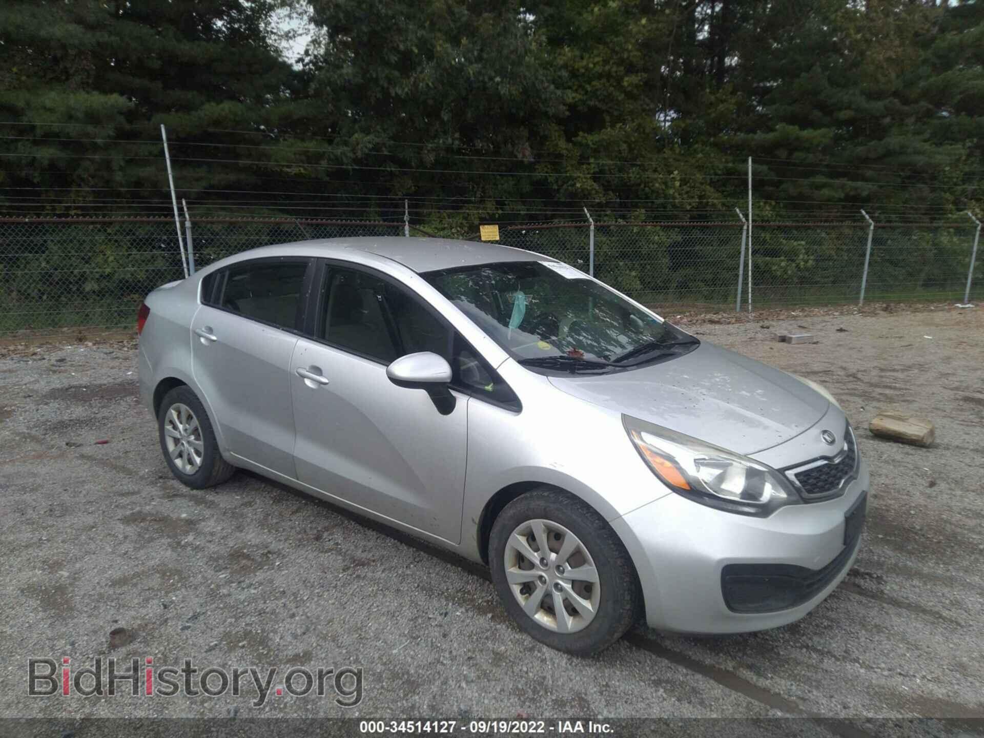 Фотография KNADN4A39D6243194 - KIA RIO 2013