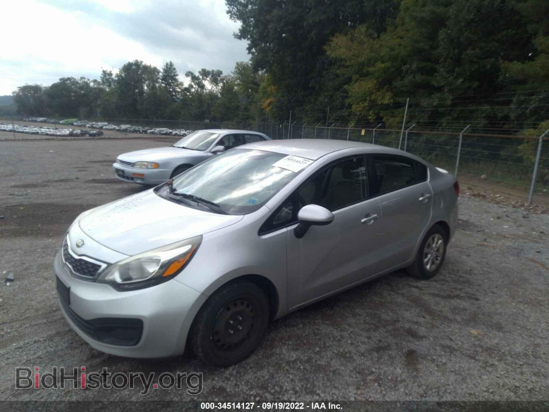 2013 KIA RIO - VIN: KNADN4A39D6243194 - Фото 2