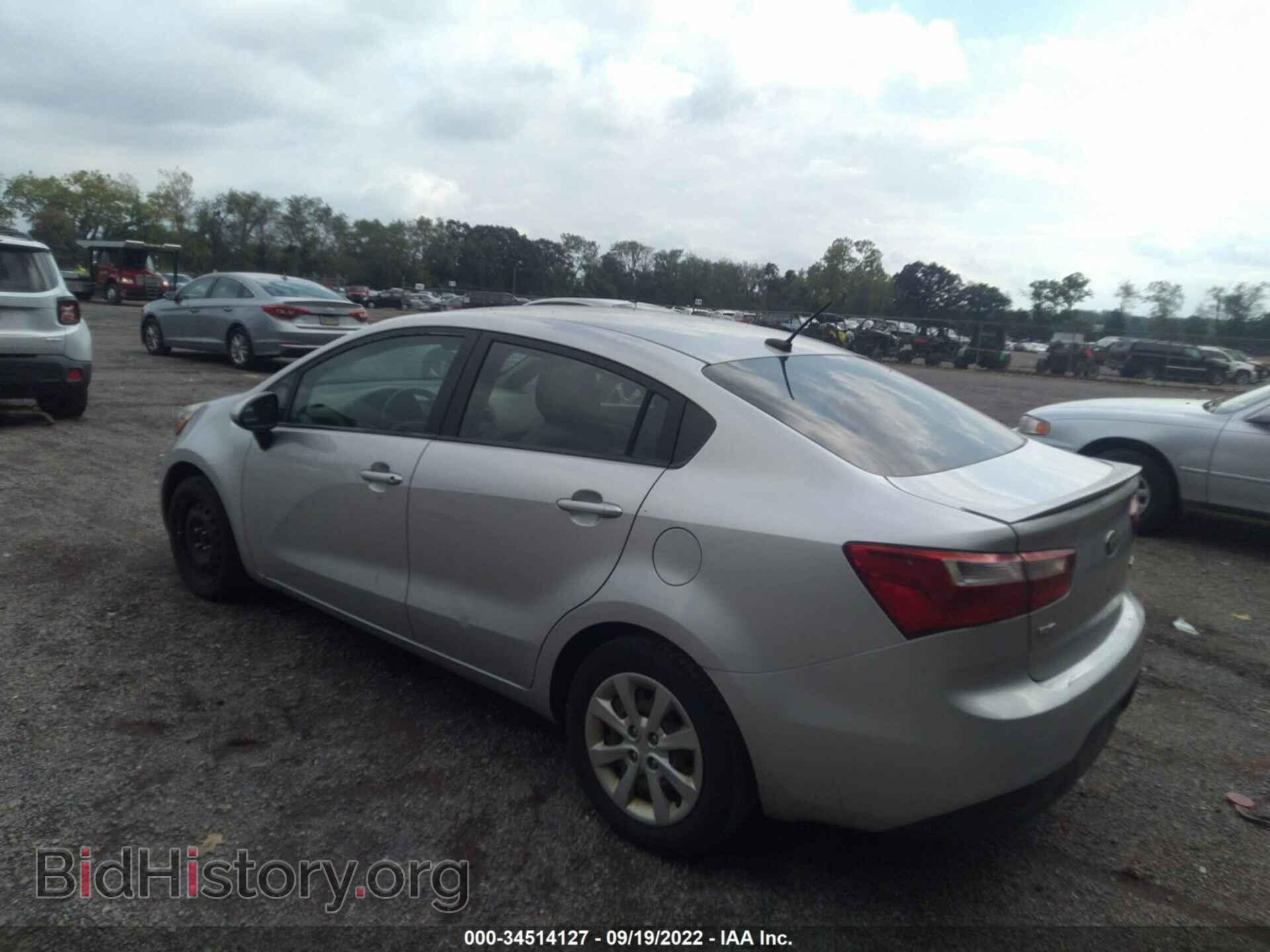 2013 KIA RIO - VIN: KNADN4A39D6243194 - Фото 3