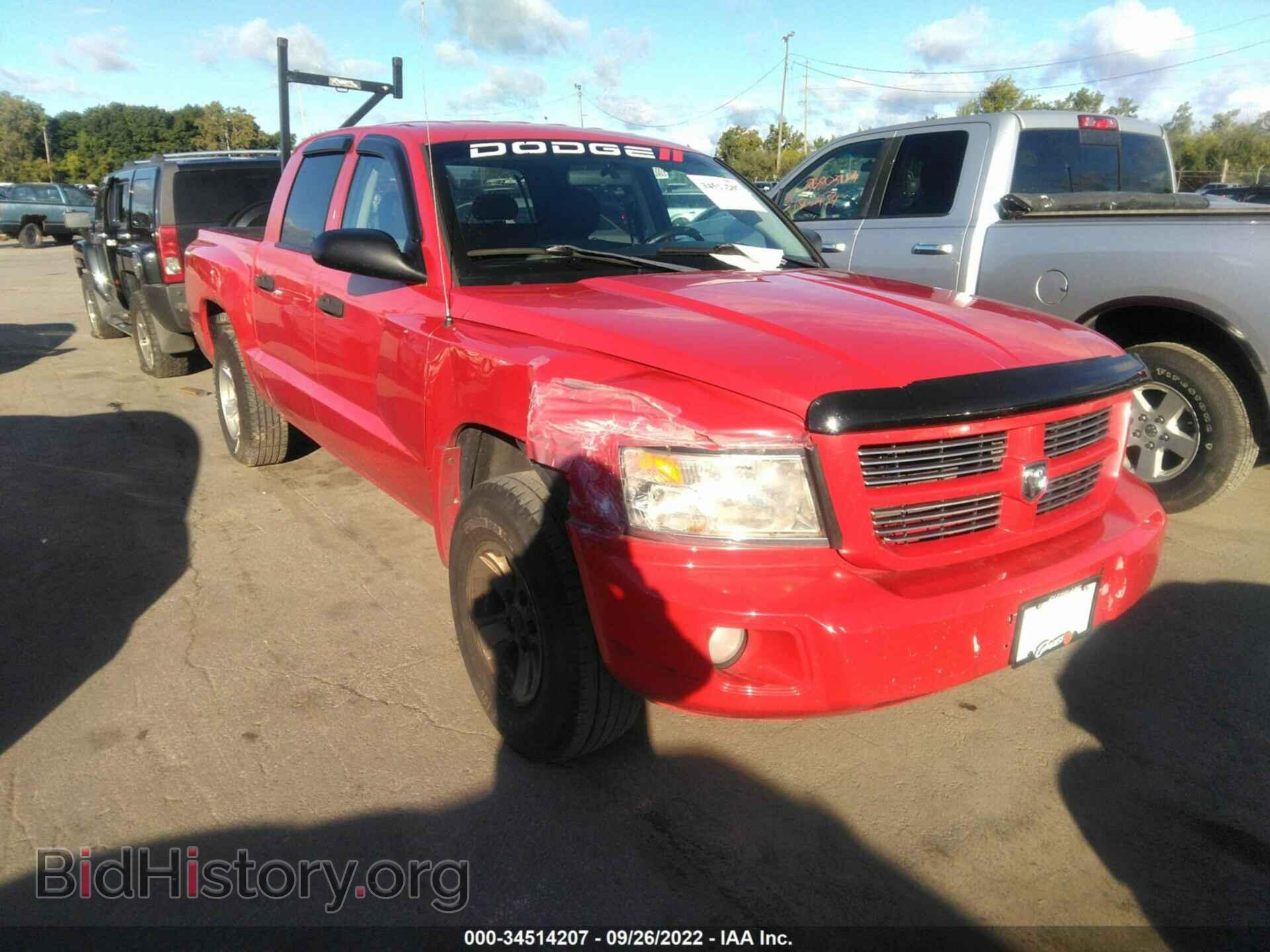 Фотография 1D7RE3GK5AS203317 - DODGE DAKOTA 2010