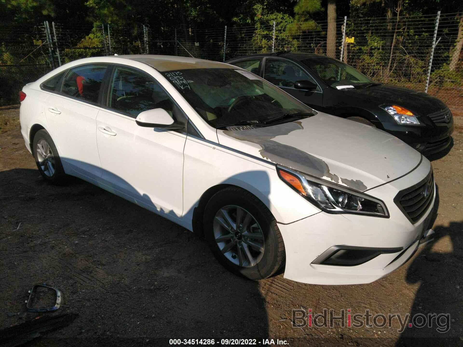 Photo 5NPE24AF7GH428803 - HYUNDAI SONATA 2016