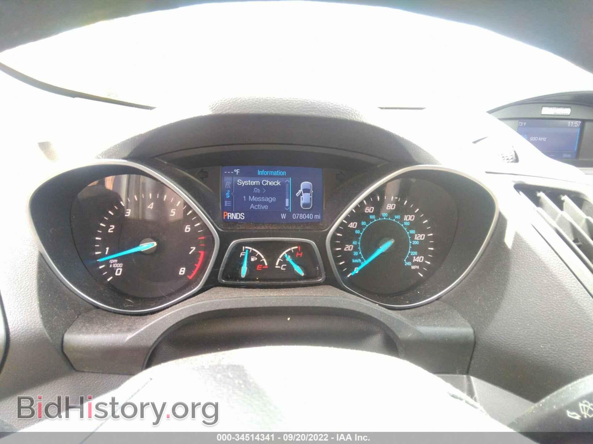 2014 FORD ESCAPE - VIN: 1FMCU0F70EUC18246 - Фото 7