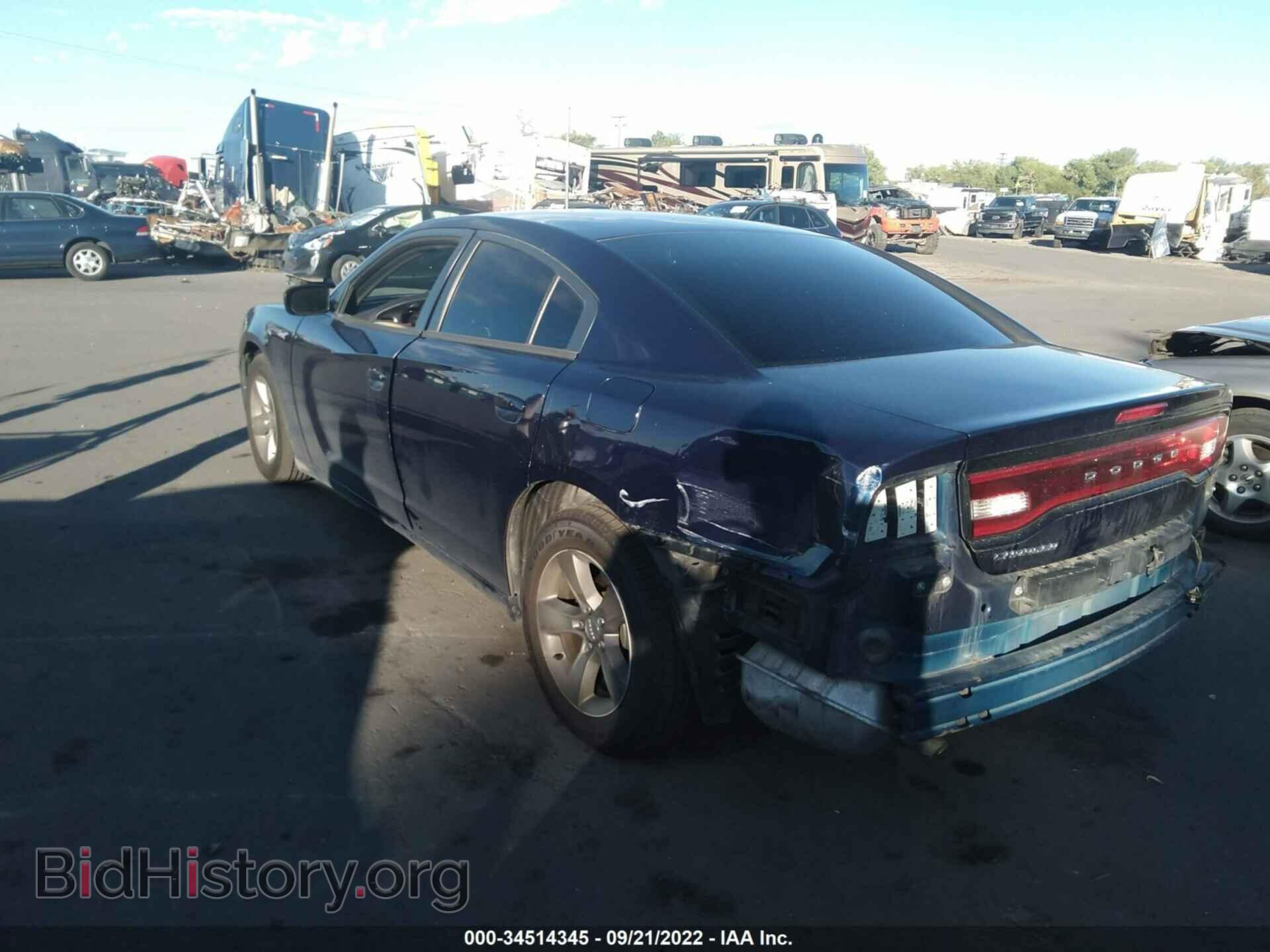 2014 DODGE CHARGER - VIN: 2C3CDXBG0EH374796 - Фото 3