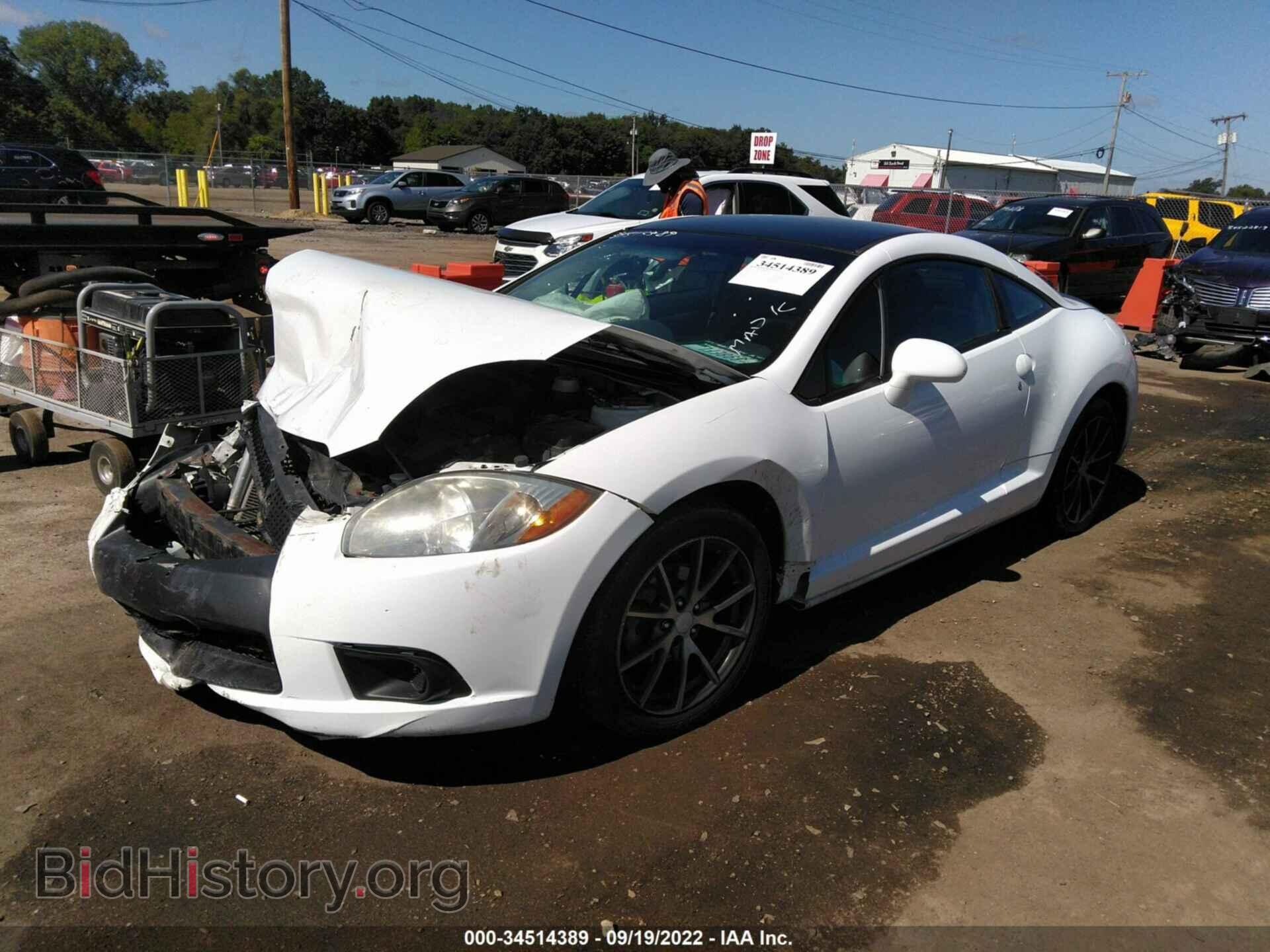 2012 MITSUBISHI ECLIPSE - VIN: 4A31K5DF2CE007529 - Фото 2