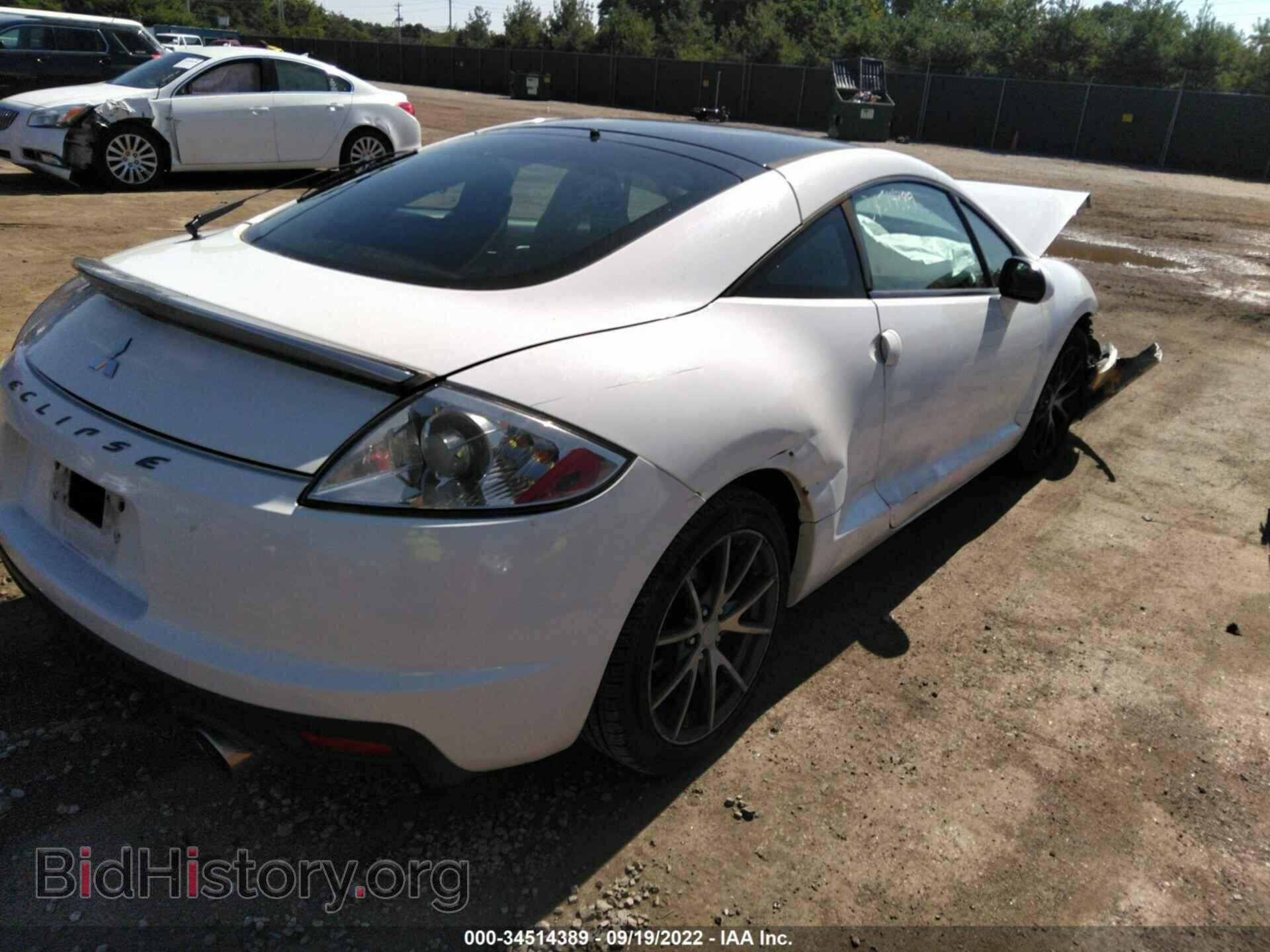 2012 MITSUBISHI ECLIPSE - VIN: 4A31K5DF2CE007529 - Фото 4