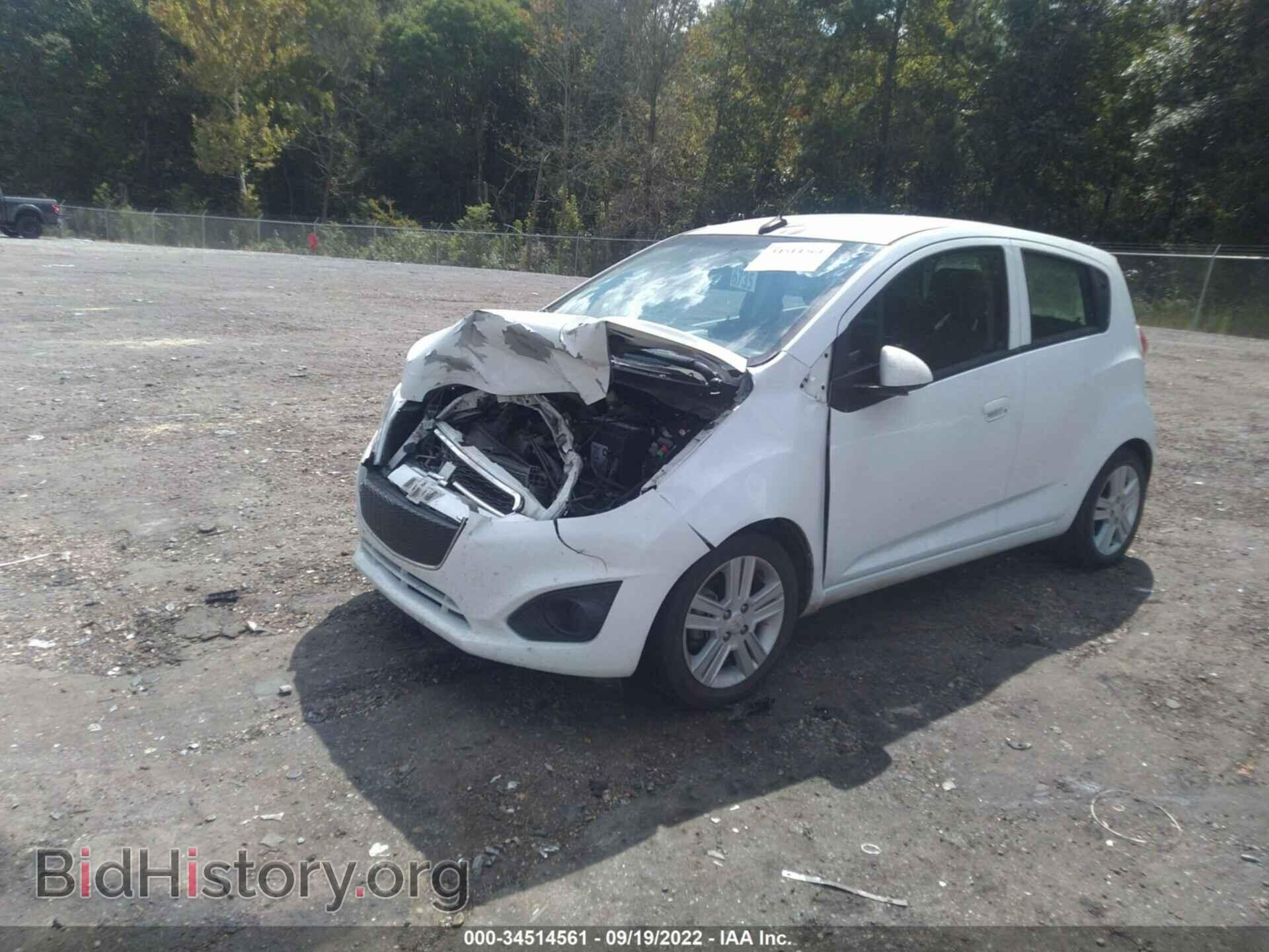 2014 CHEVROLET SPARK - VIN: KL8CD6S9XEC535075 - Фото 2