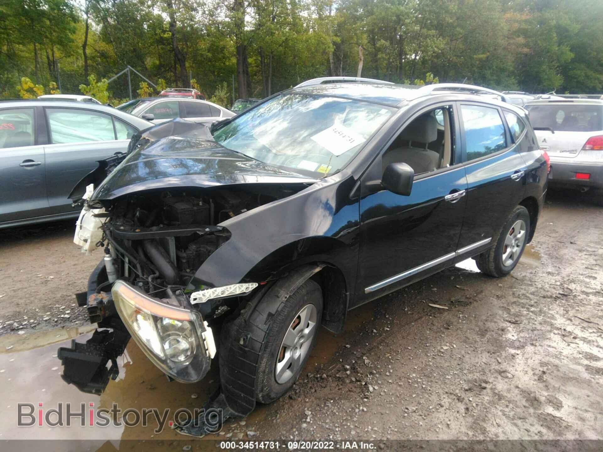 2014 NISSAN ROGUE SELECT - VIN: JN8AS5MV3EW720368 - Фото 2