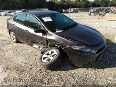 2015 Dodge DART SXT, серый — VIN 1C3CDFBB0FD363200, IAAI