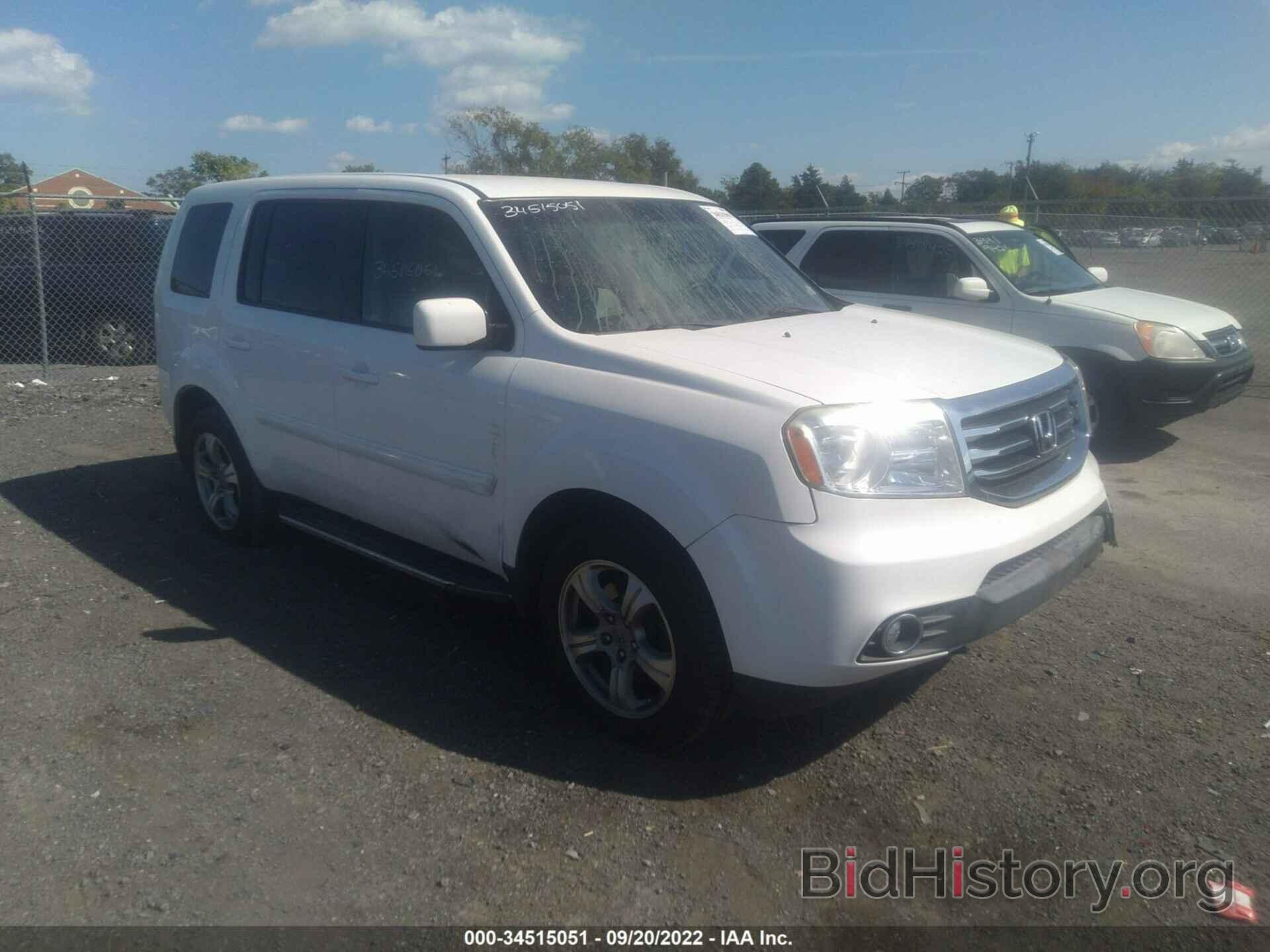 Photo 5FNYF4H40DB011961 - HONDA PILOT 2013