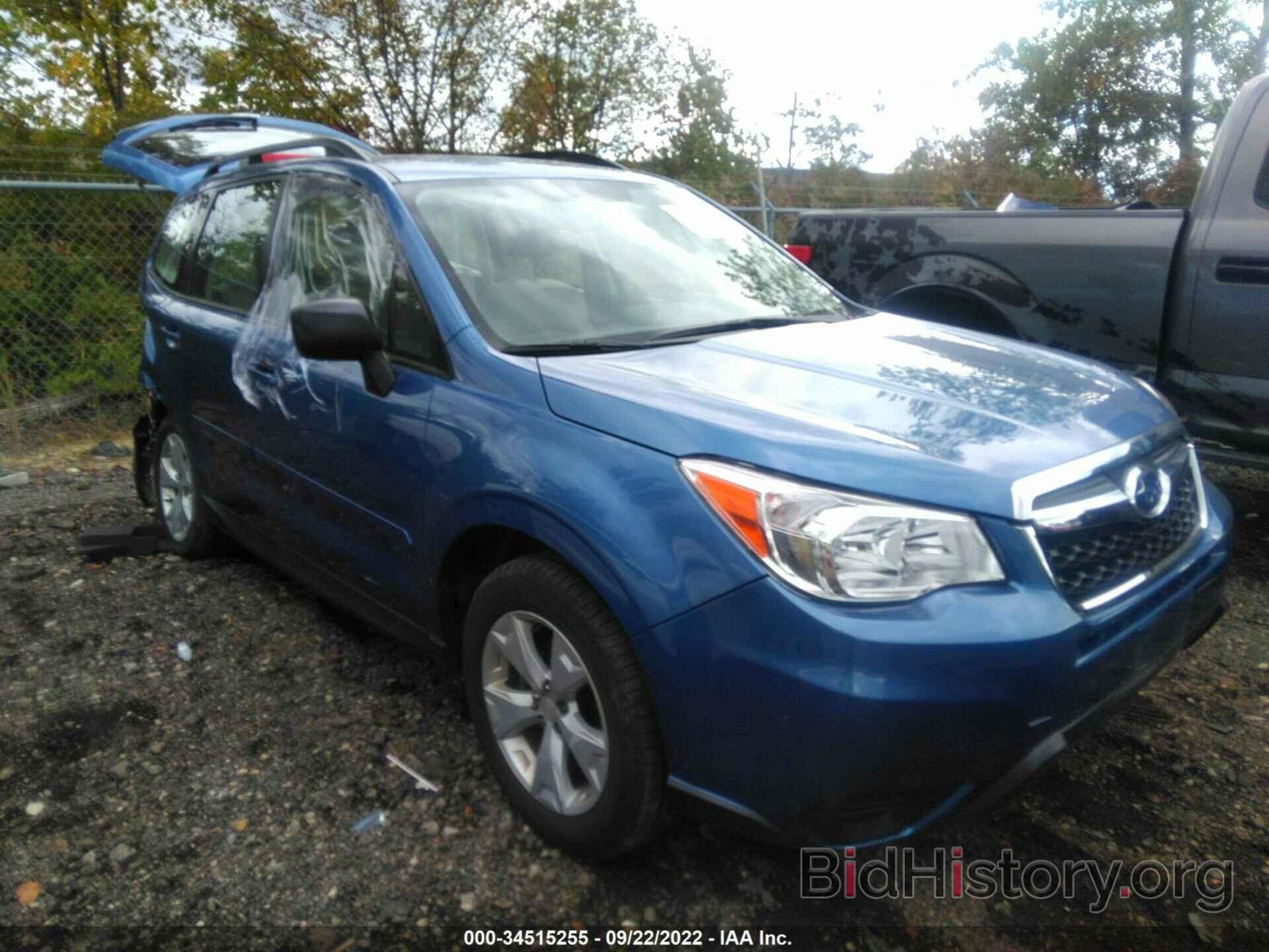 Photo JF2SJABC8GH443190 - SUBARU FORESTER 2016