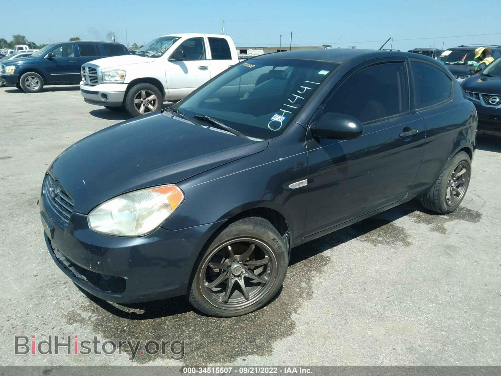 2007 HYUNDAI ACCENT - VIN: KMHCM36C97U041441 - Фото 2