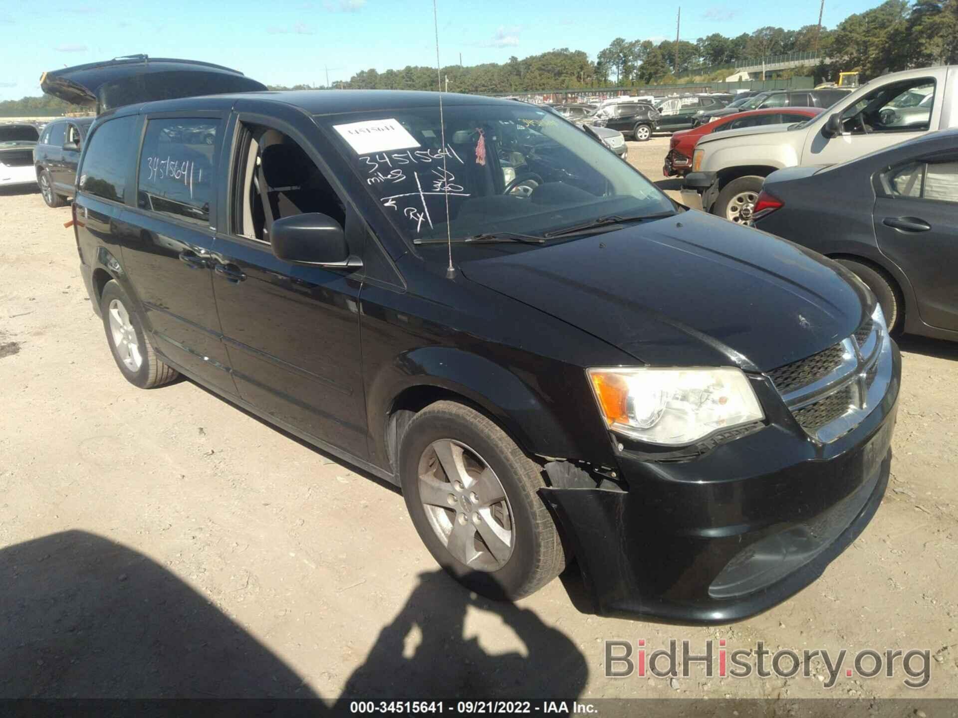 Photo 2C4RDGBG0DR727472 - DODGE GRAND CARAVAN 2013