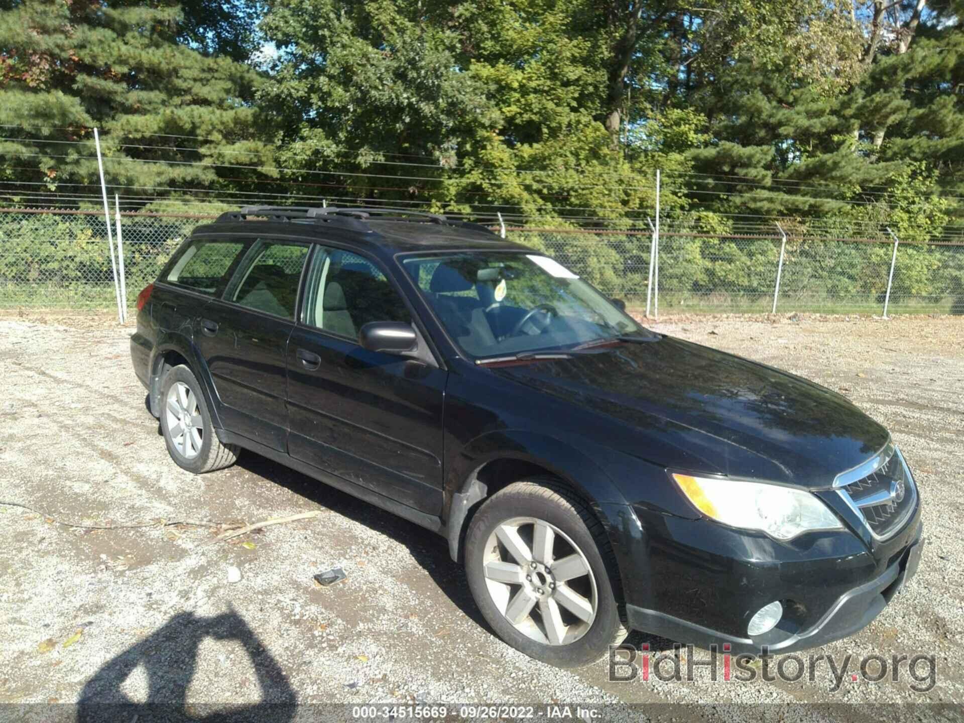 Photo 4S4BP61CX97318126 - SUBARU OUTBACK 2009