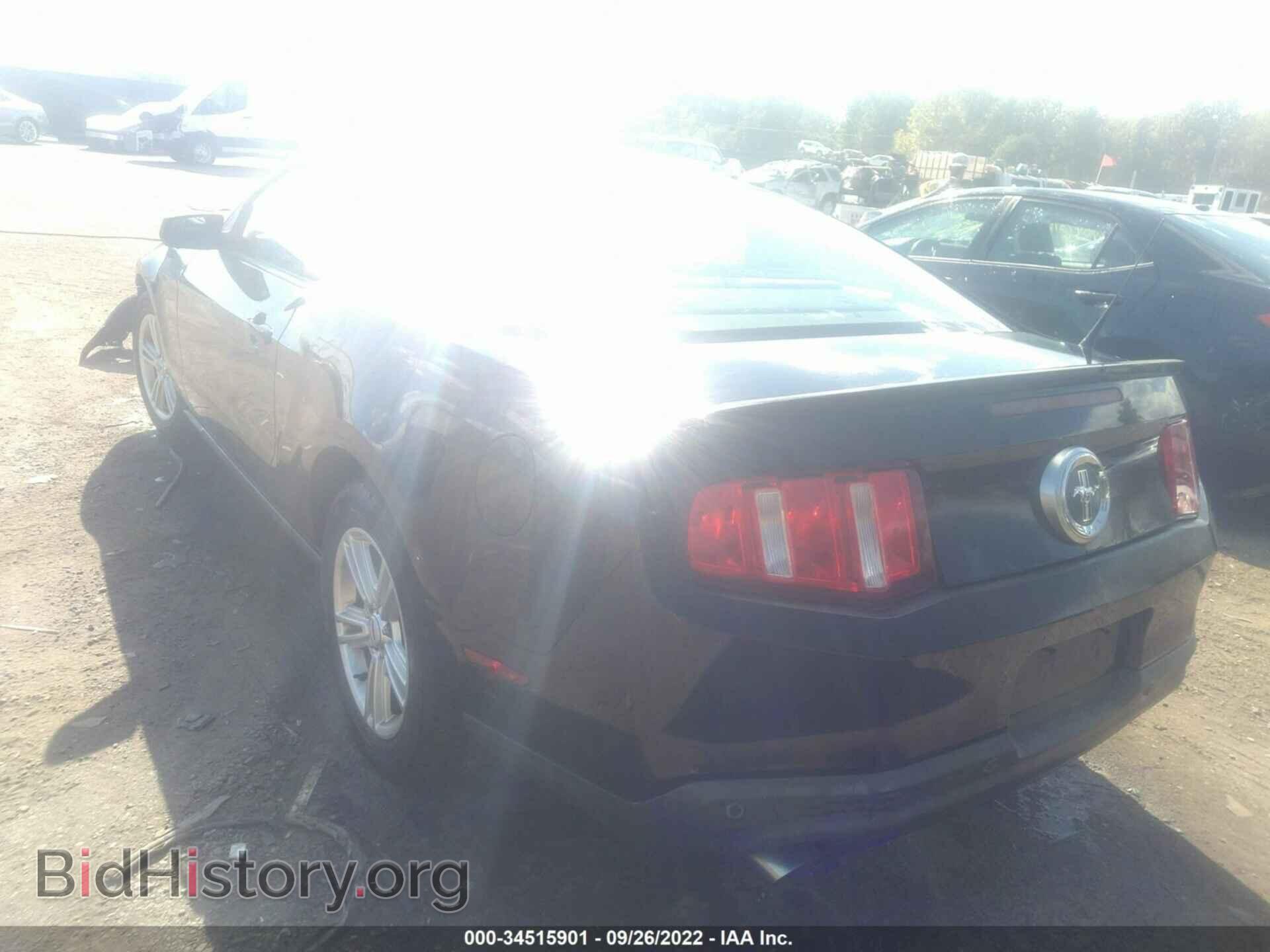 2012 FORD MUSTANG - VIN: 1ZVBP8AMXC5221002 - Фото 3