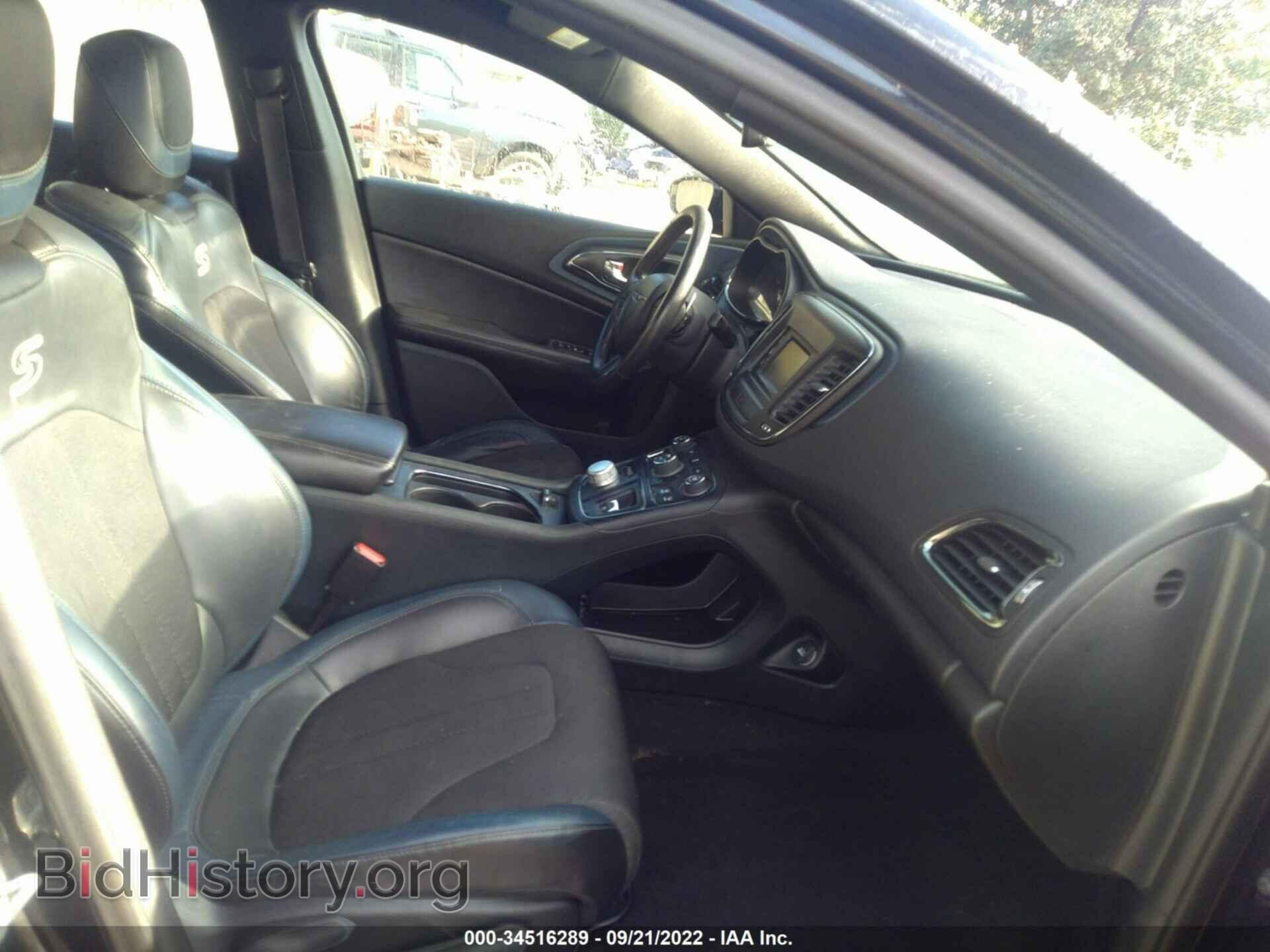 2015 CHRYSLER 200 - VIN: 1C3CCCBGXFN527205 - Фото 5