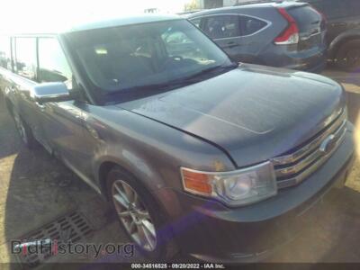 2010 Ford FLEX Limited, серый — VIN 2FMHK6DC4ABD00138, IAAI